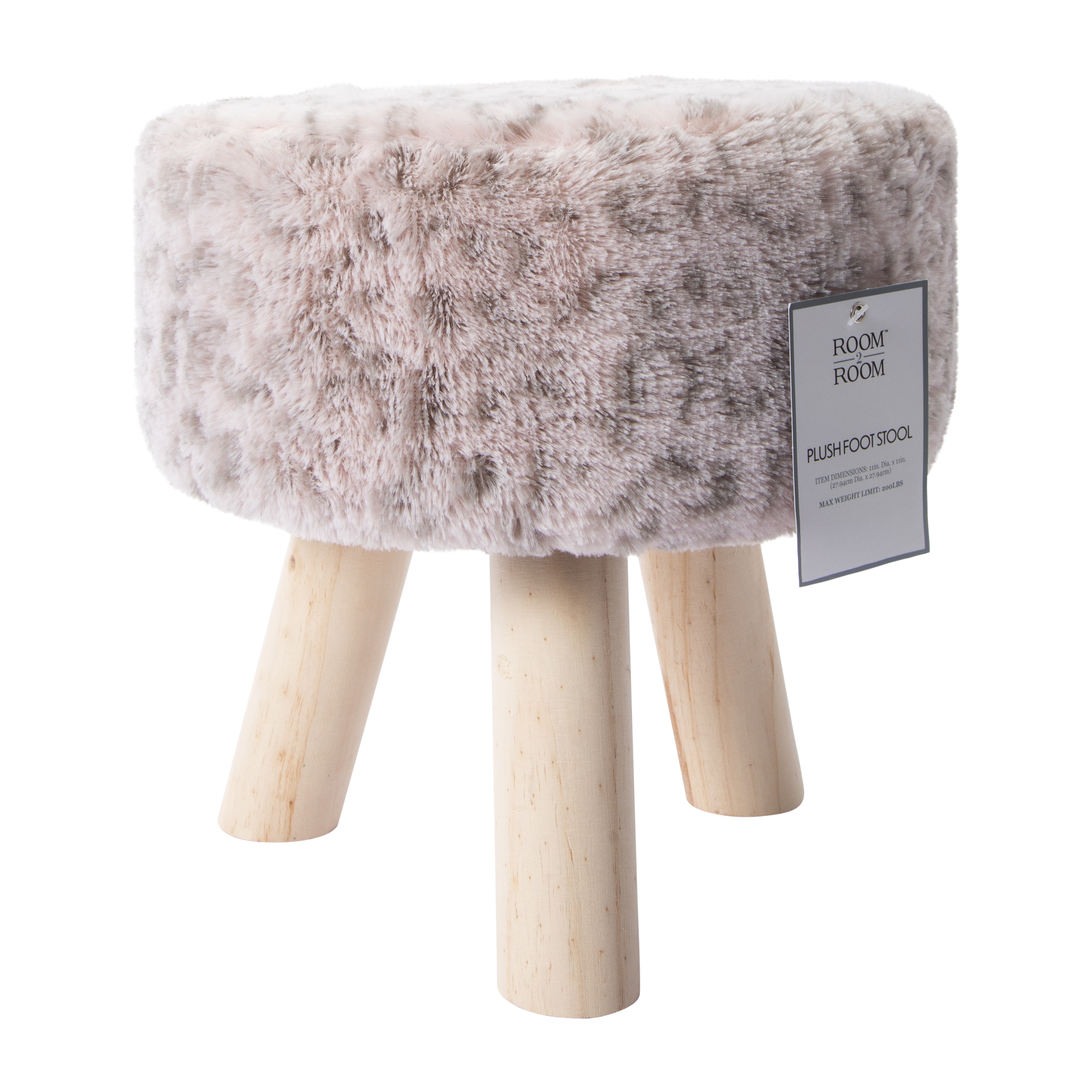 Plush Foot Stool