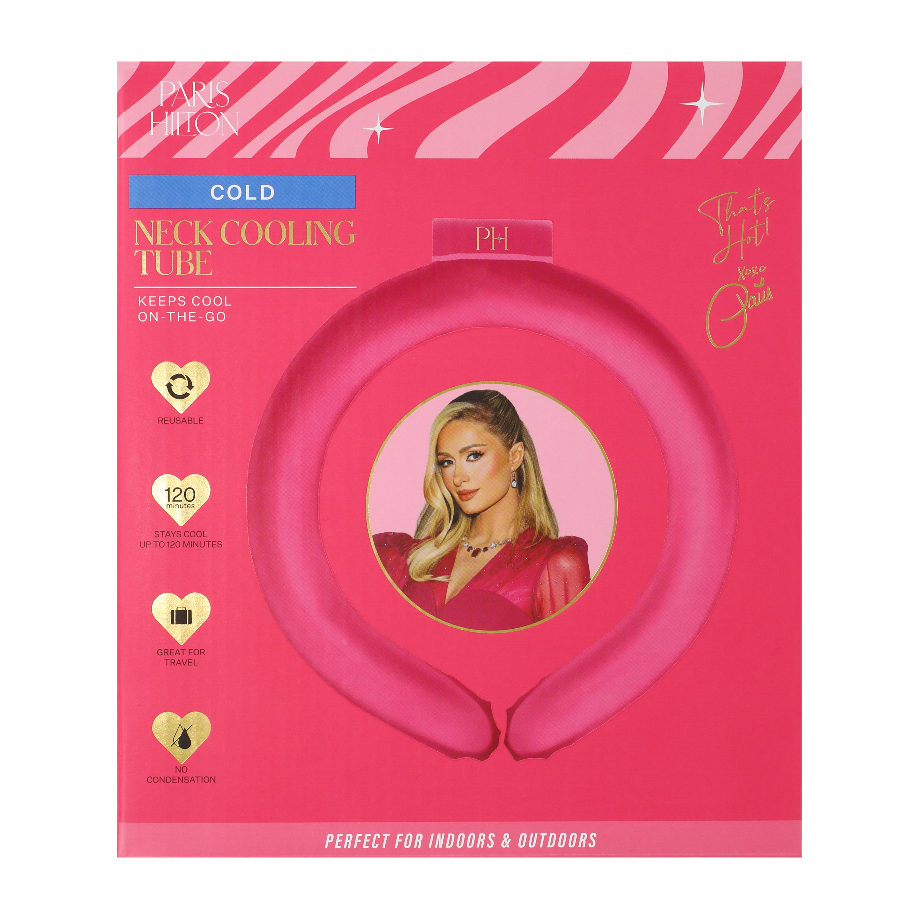 Paris Hilton Neck Cooling Tube