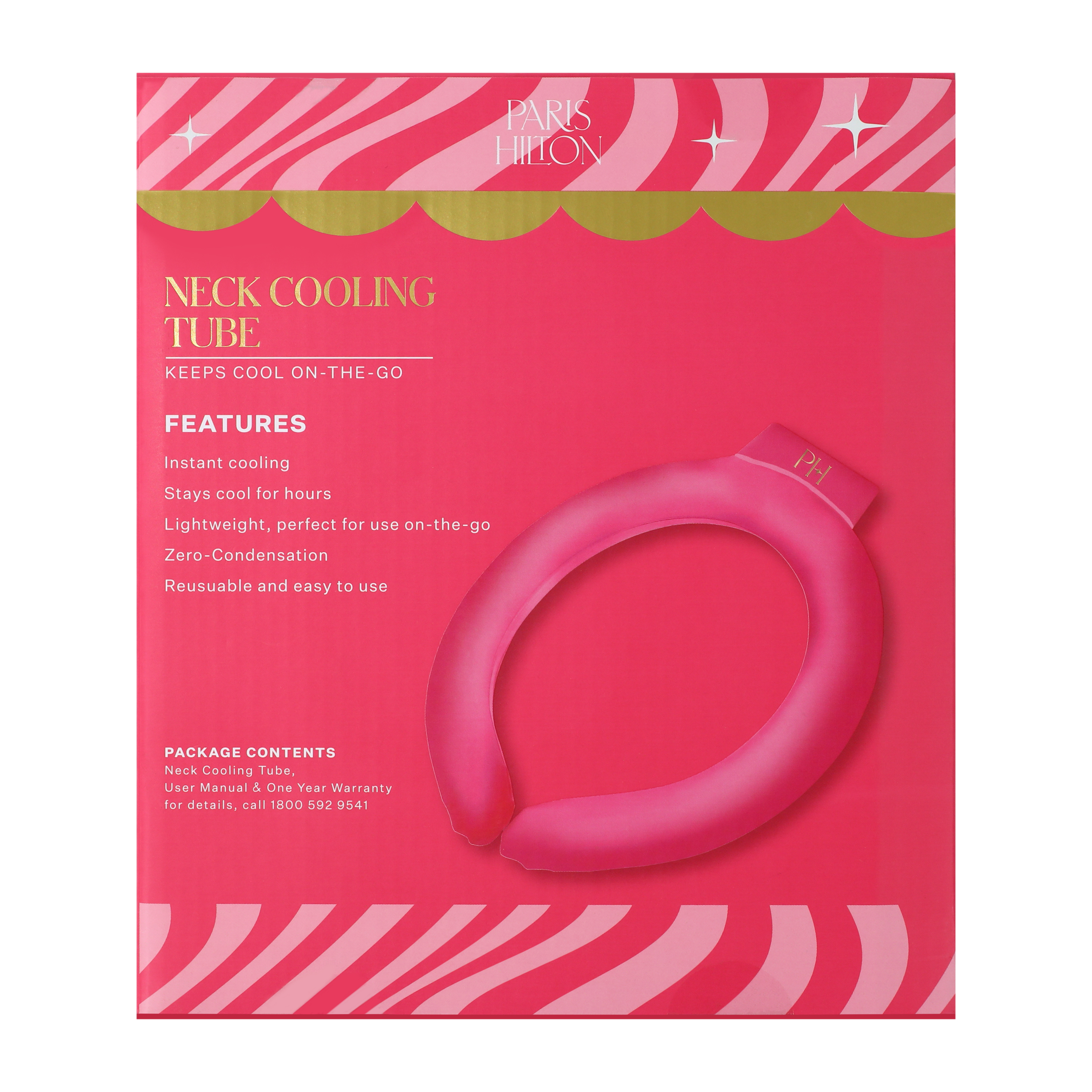 Paris Hilton Neck Cooling Tube