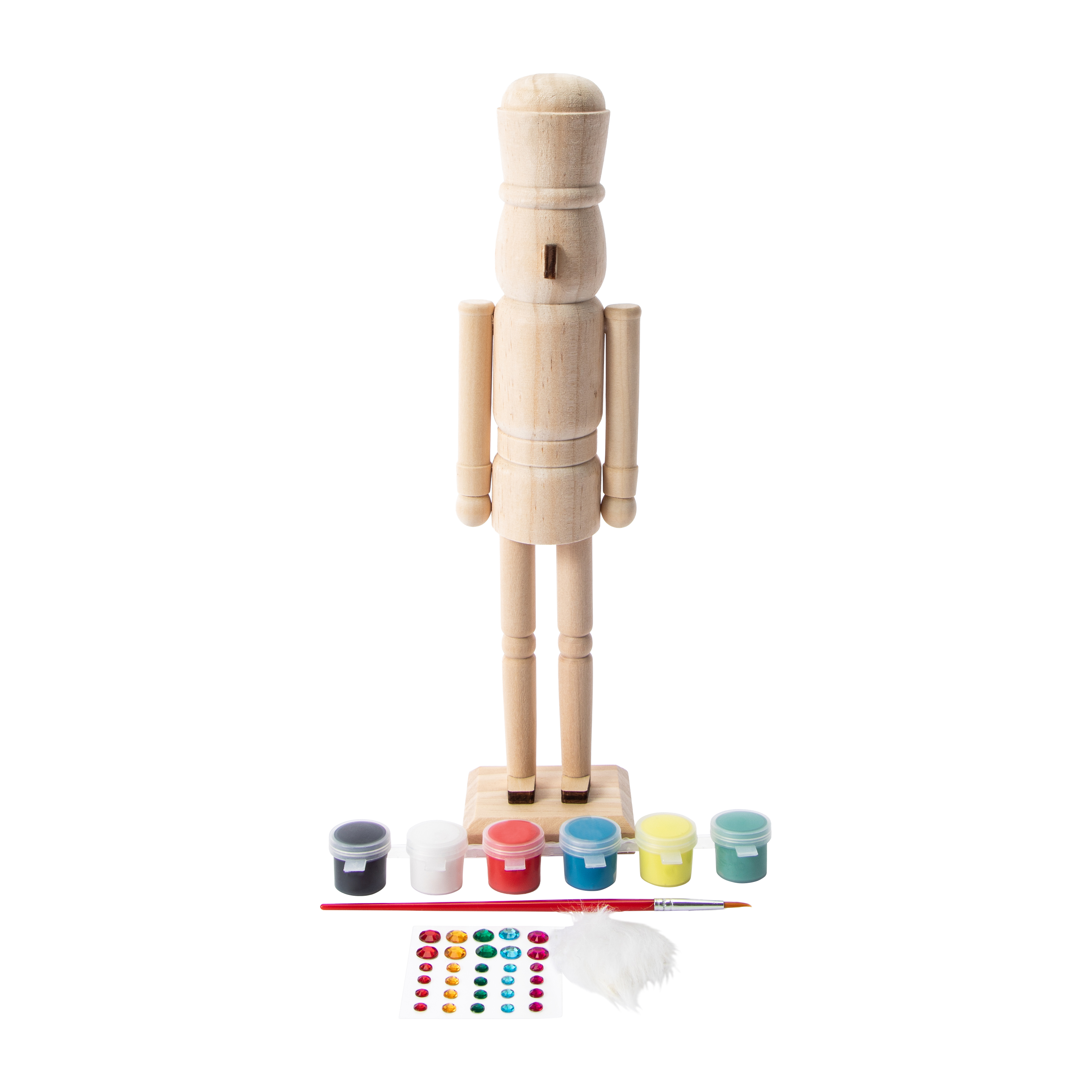 Christmas Paint Your Own Holiday Nutcracker Set