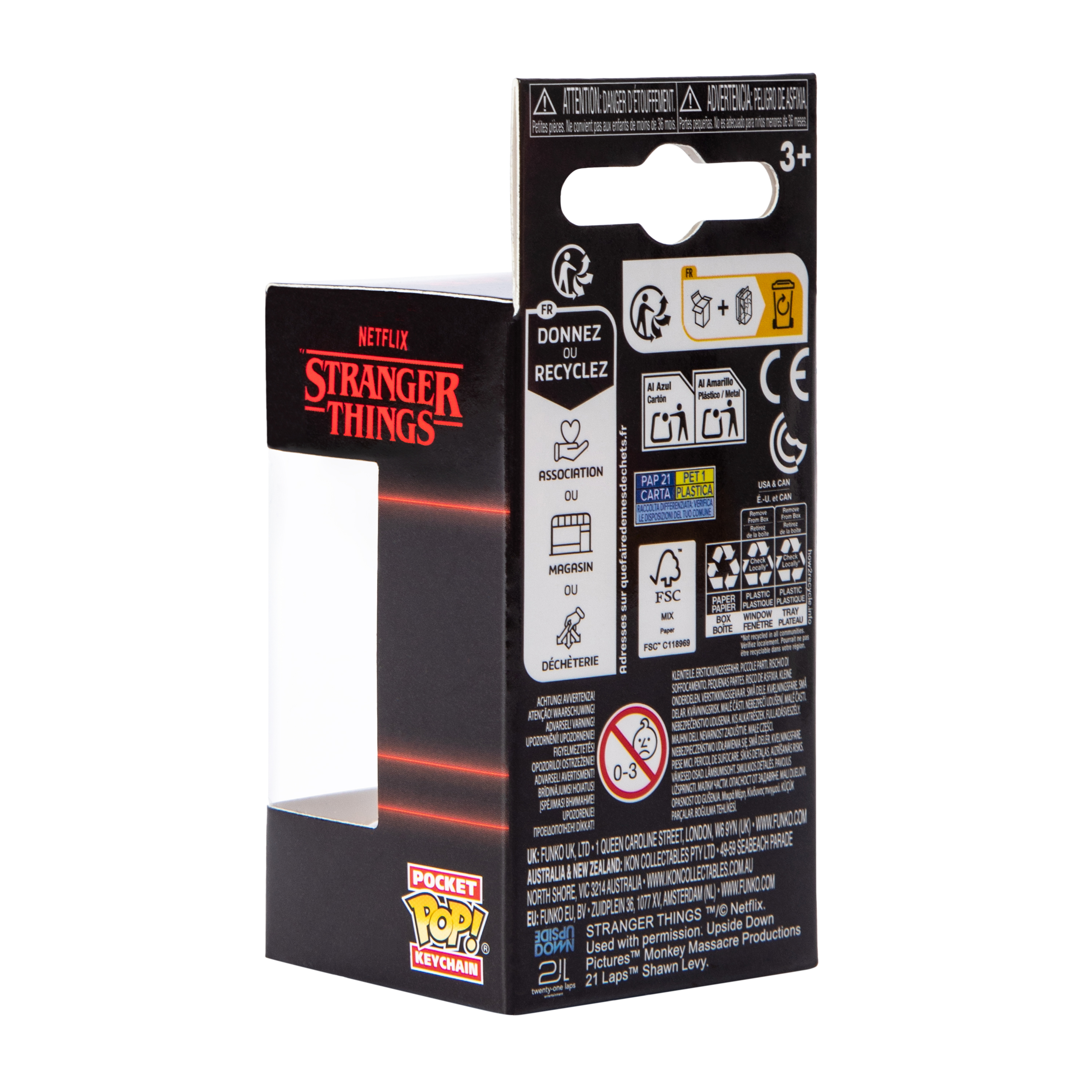 Funko Pocket Pop!® Netflix Stranger Things Vinyl Figure Keychain