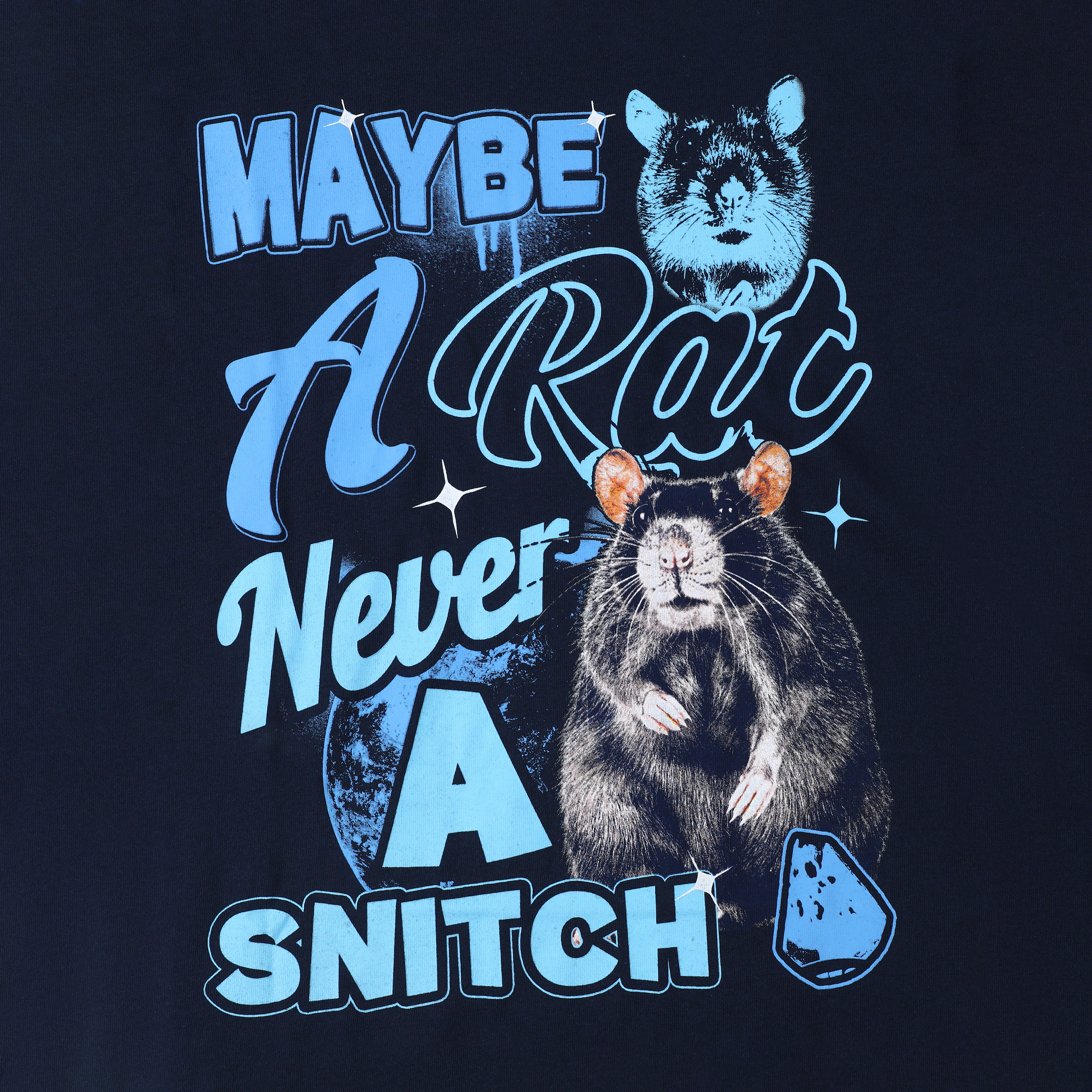 Rat Never A Snitch Graphic Tee