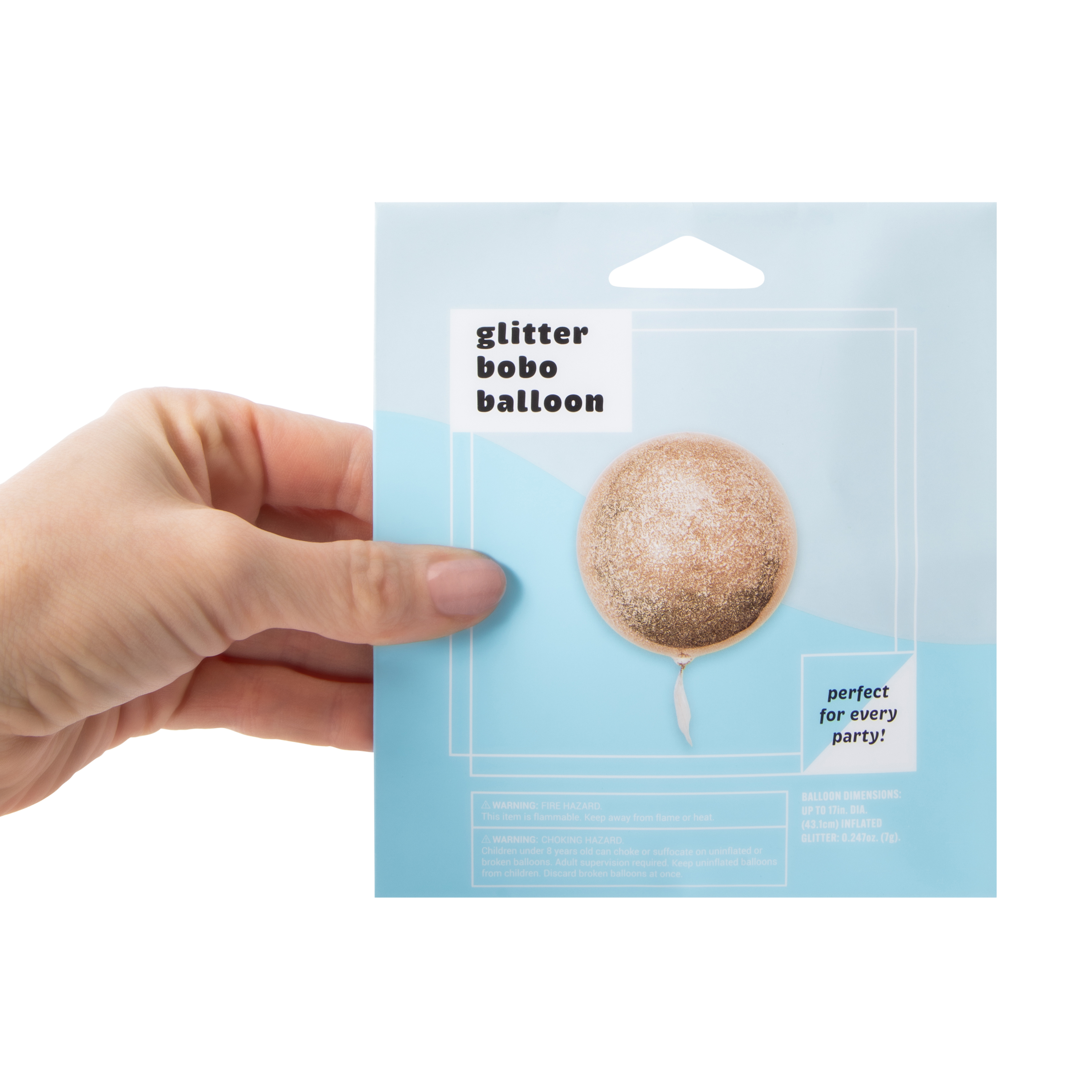 Glitter Bobo Balloon