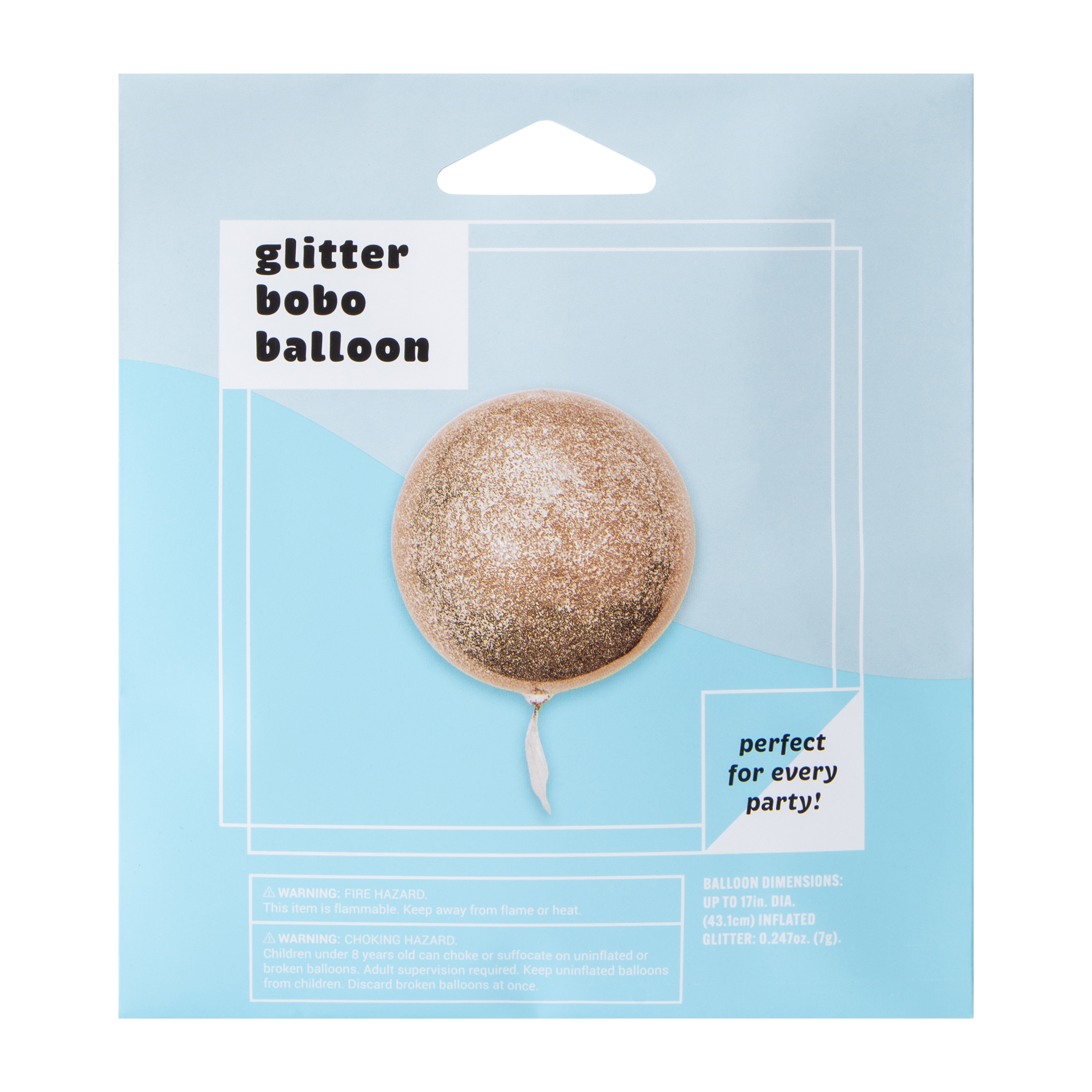 Glitter Bobo Balloon