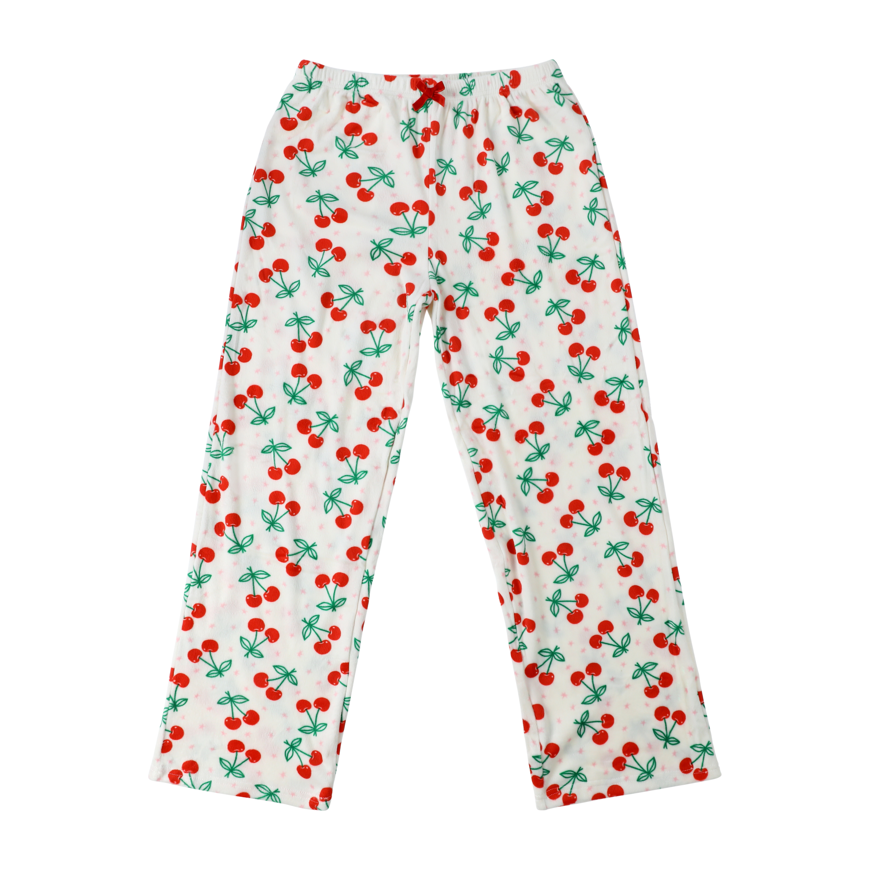 Printed Plush Lounge Pants
