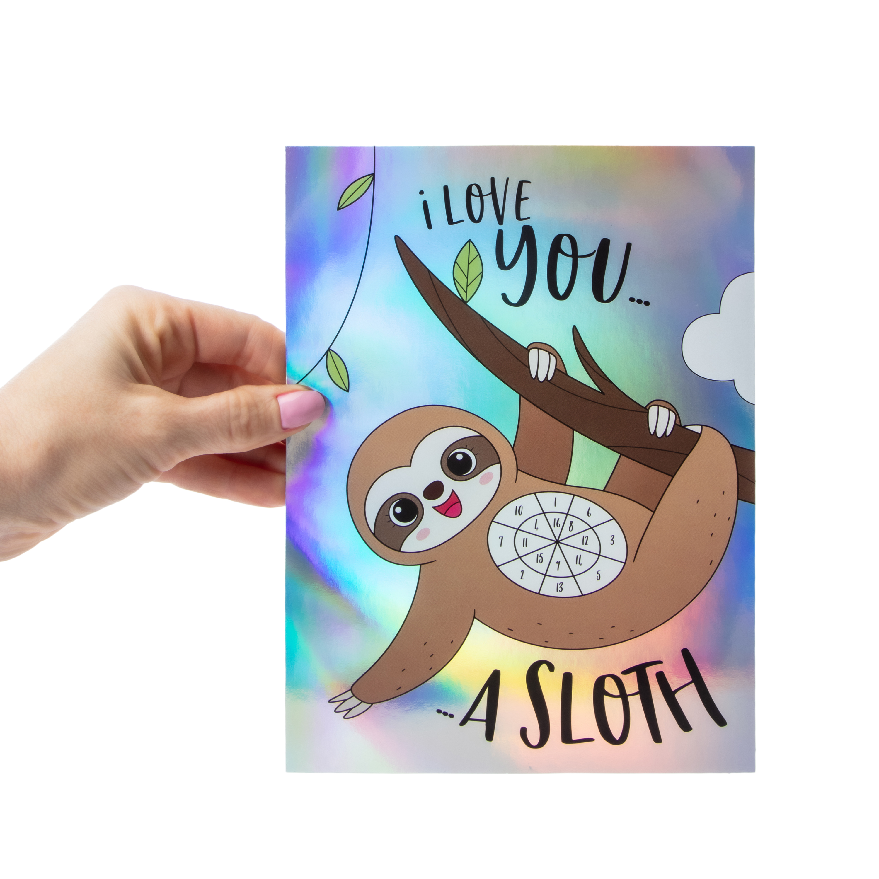 Sticker By Numbers Cute Animals Set