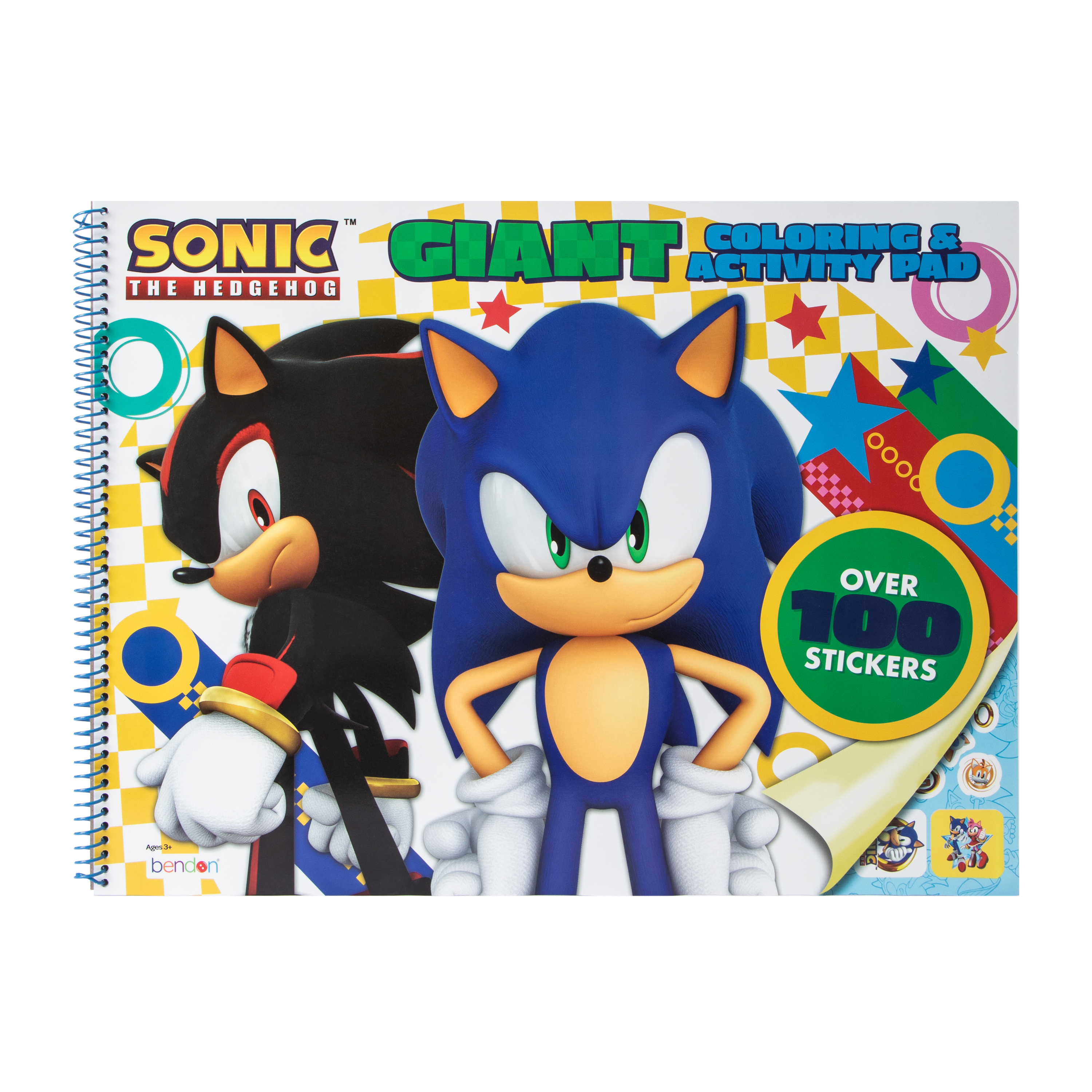 Sonic The Hedgehog™ Giant Coloring & Activity Pad