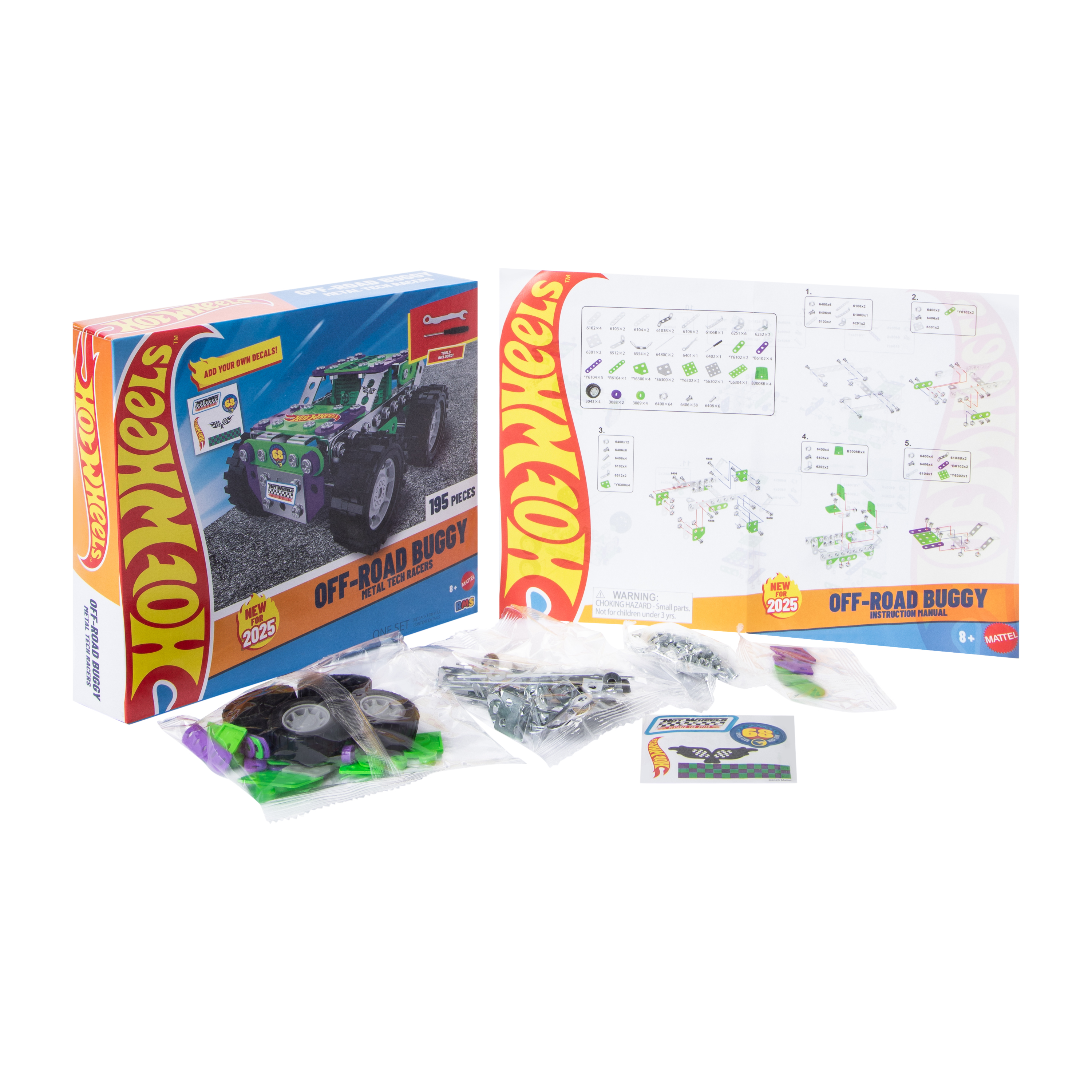 Hot Wheels™ Metal Tech Racers Set