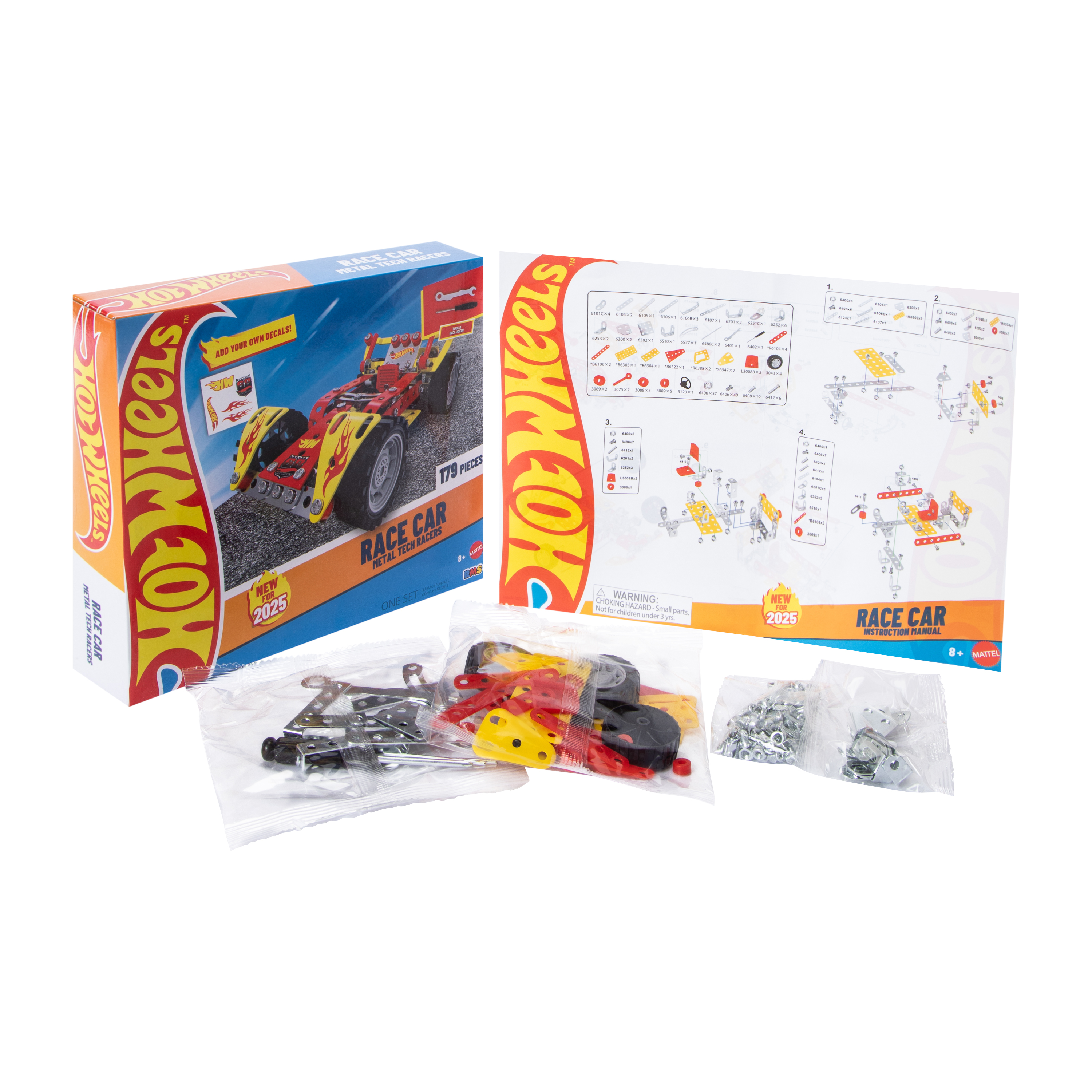 Hot Wheels™ Metal Tech Racers Set