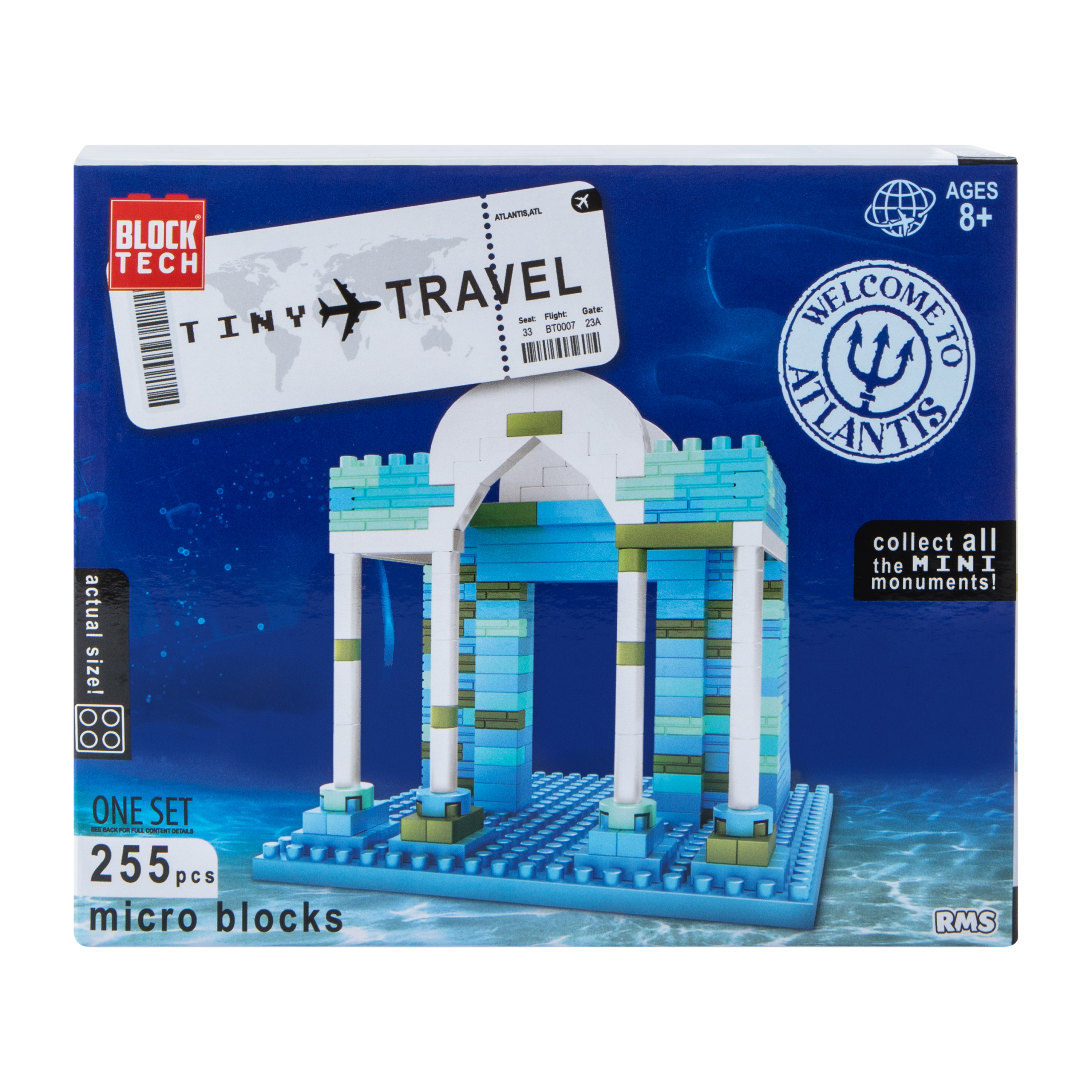Block Tech® Tiny Travel Mini Monuments Set