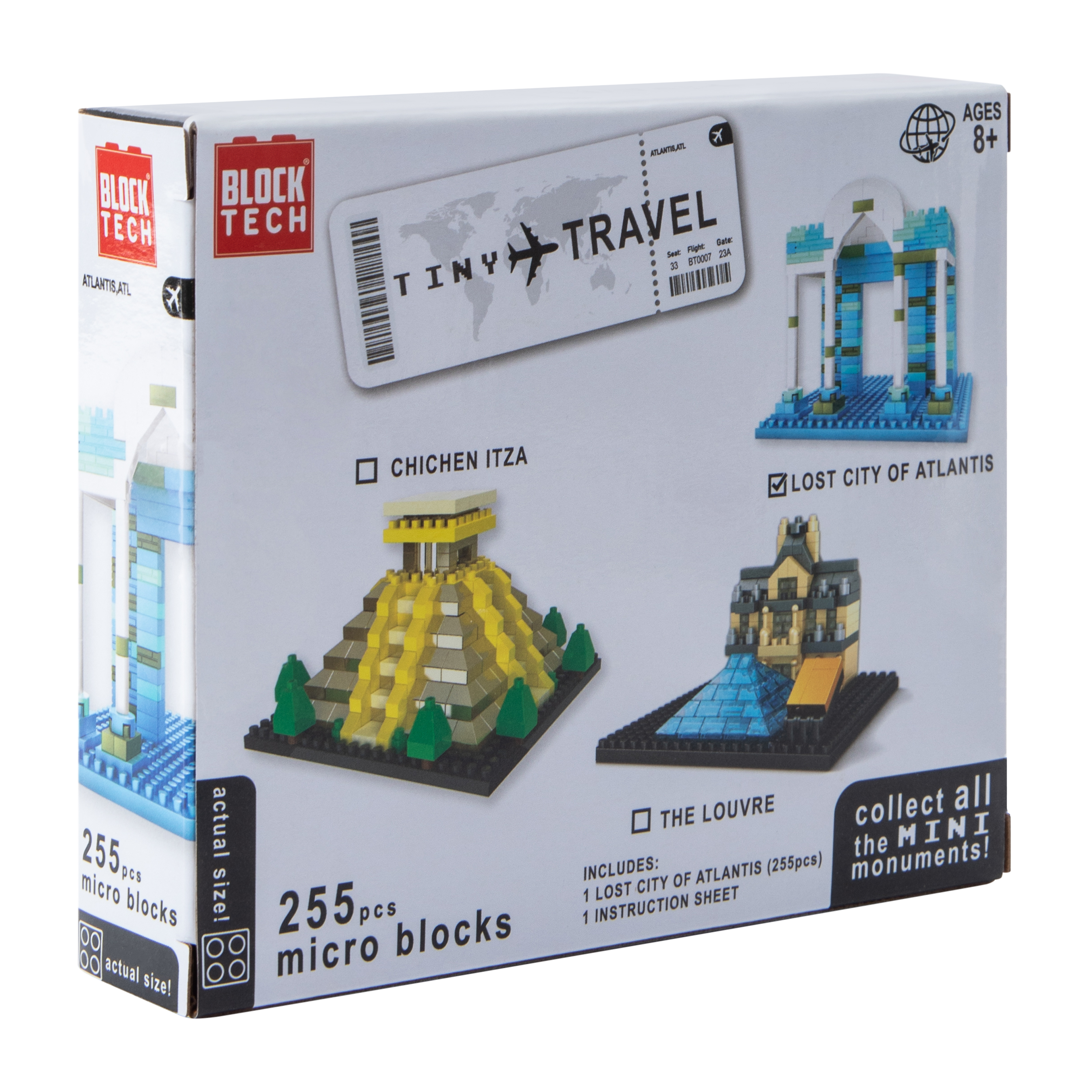 Block Tech® Tiny Travel Mini Monuments Set