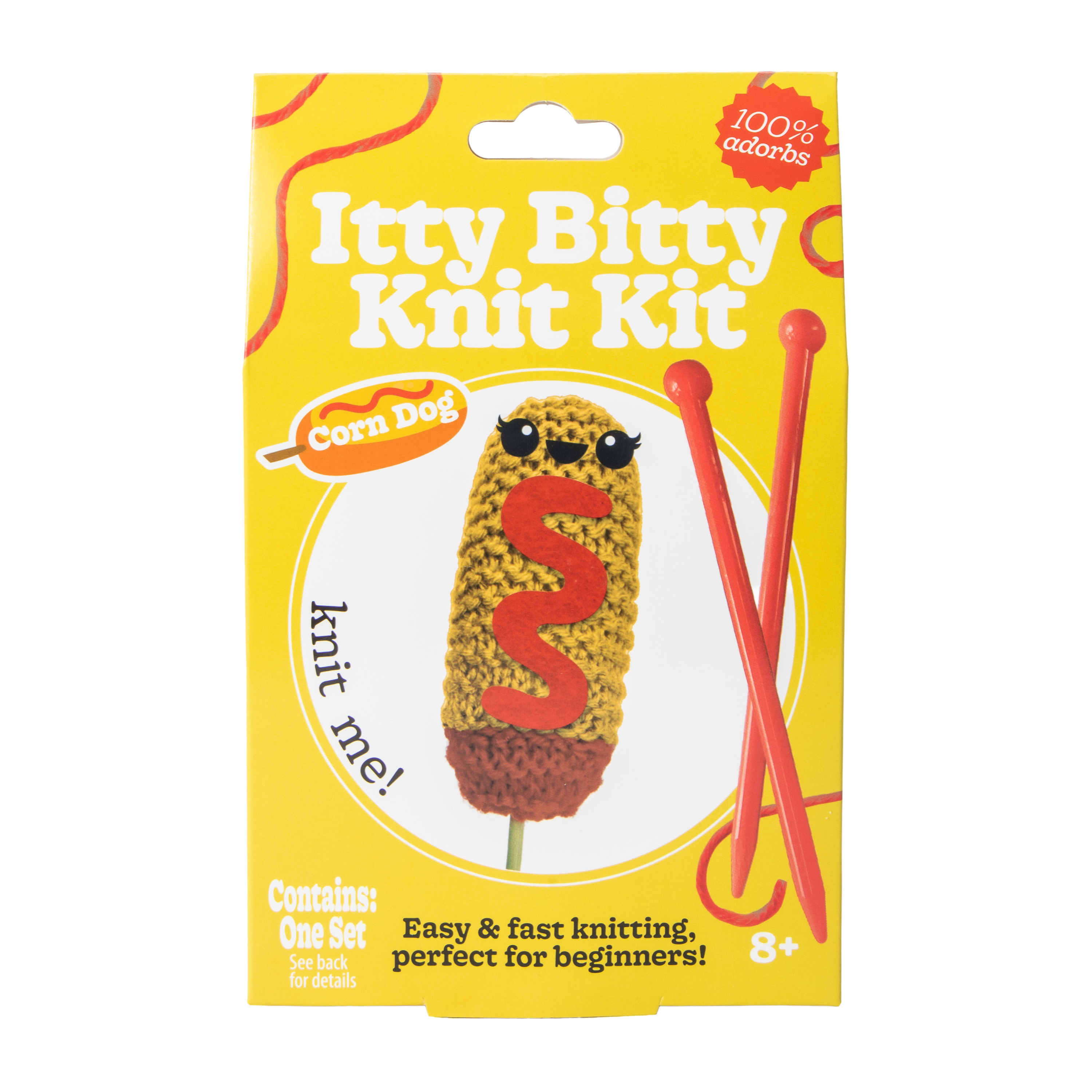 Itty Bitty Knit Kit Foodie Set
