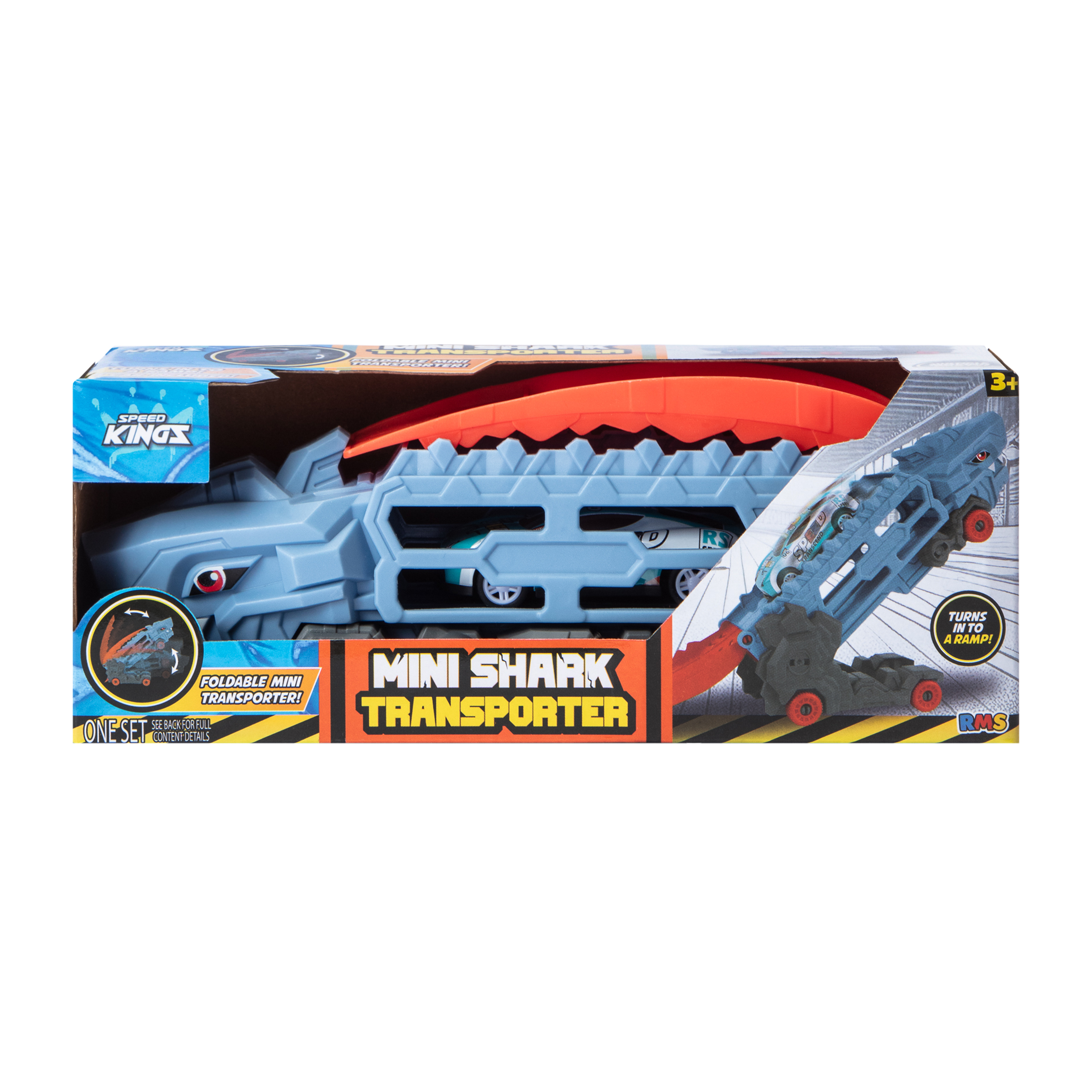 Mini Shark Transporter Toy Set