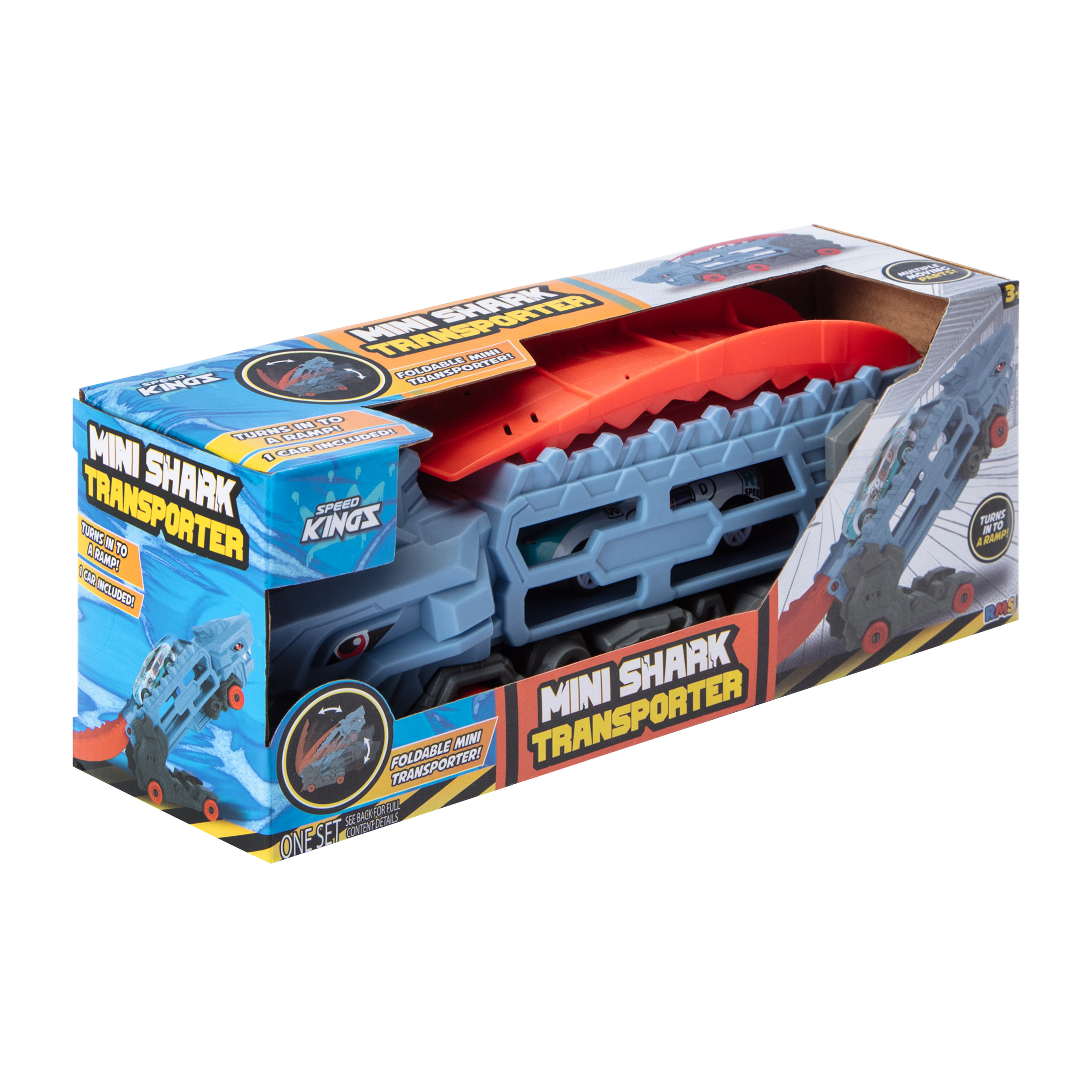 Mini Shark Transporter Toy Set