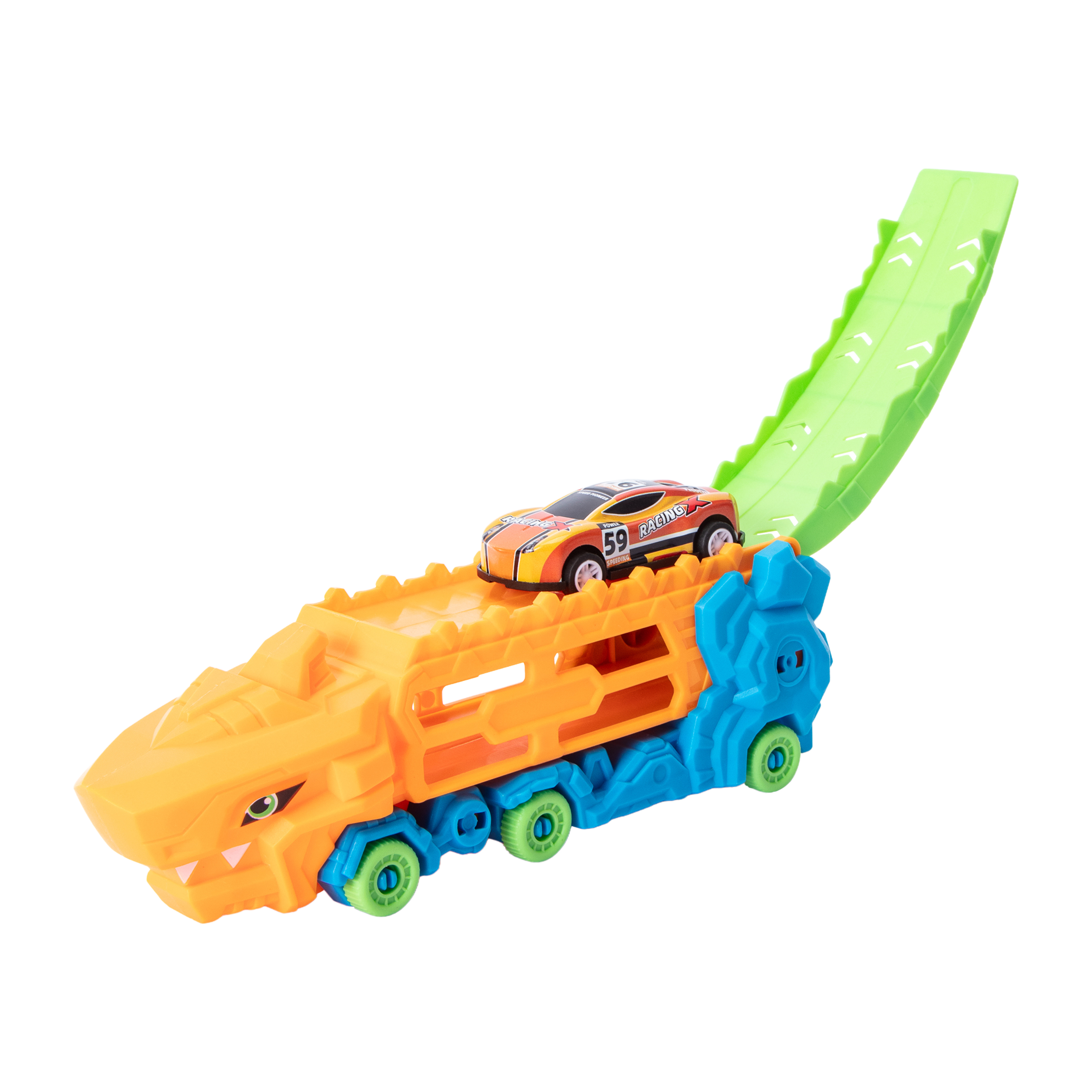 Mini Shark Transporter Toy Set