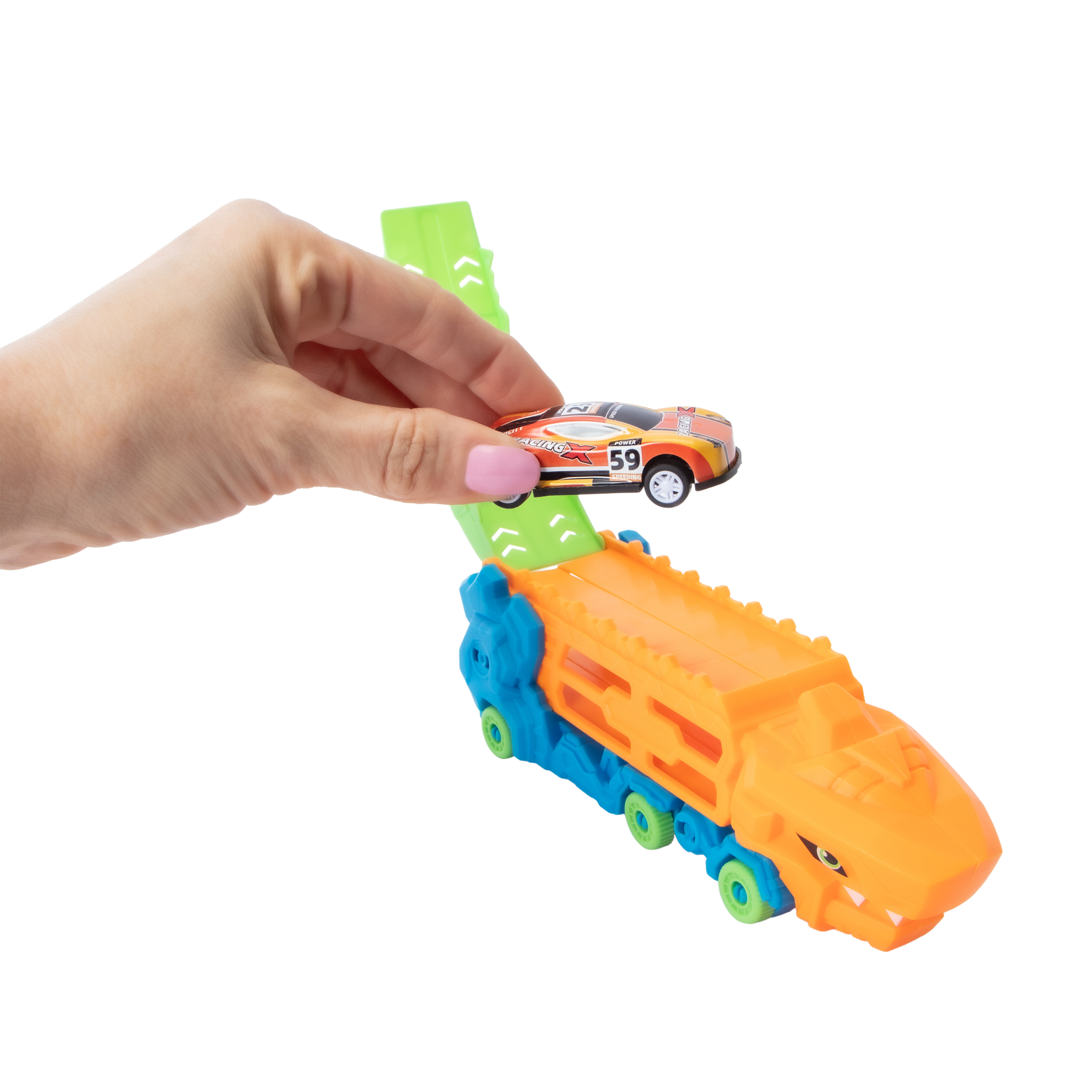 Mini Shark Transporter Toy Set