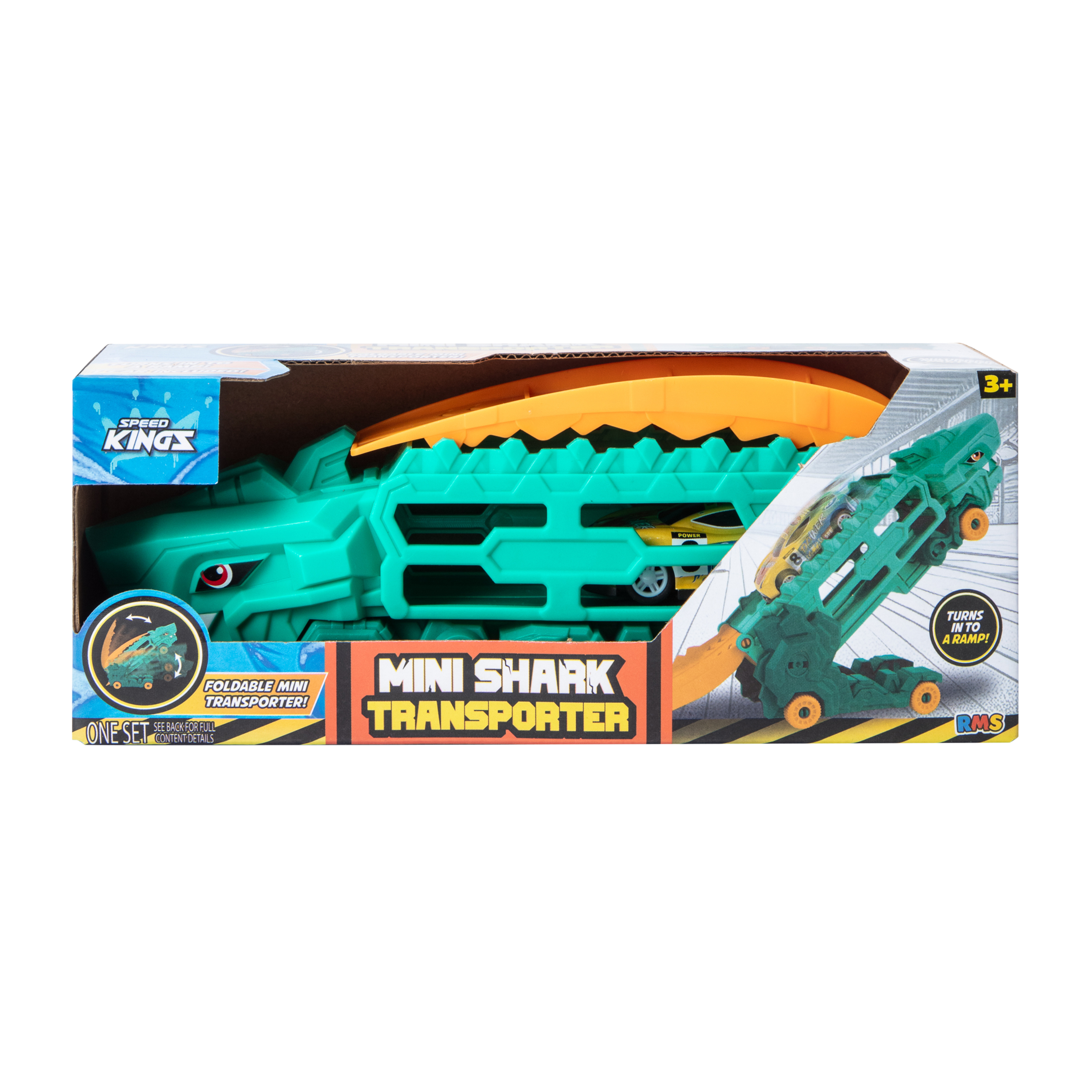 Mini Shark Transporter Toy Set