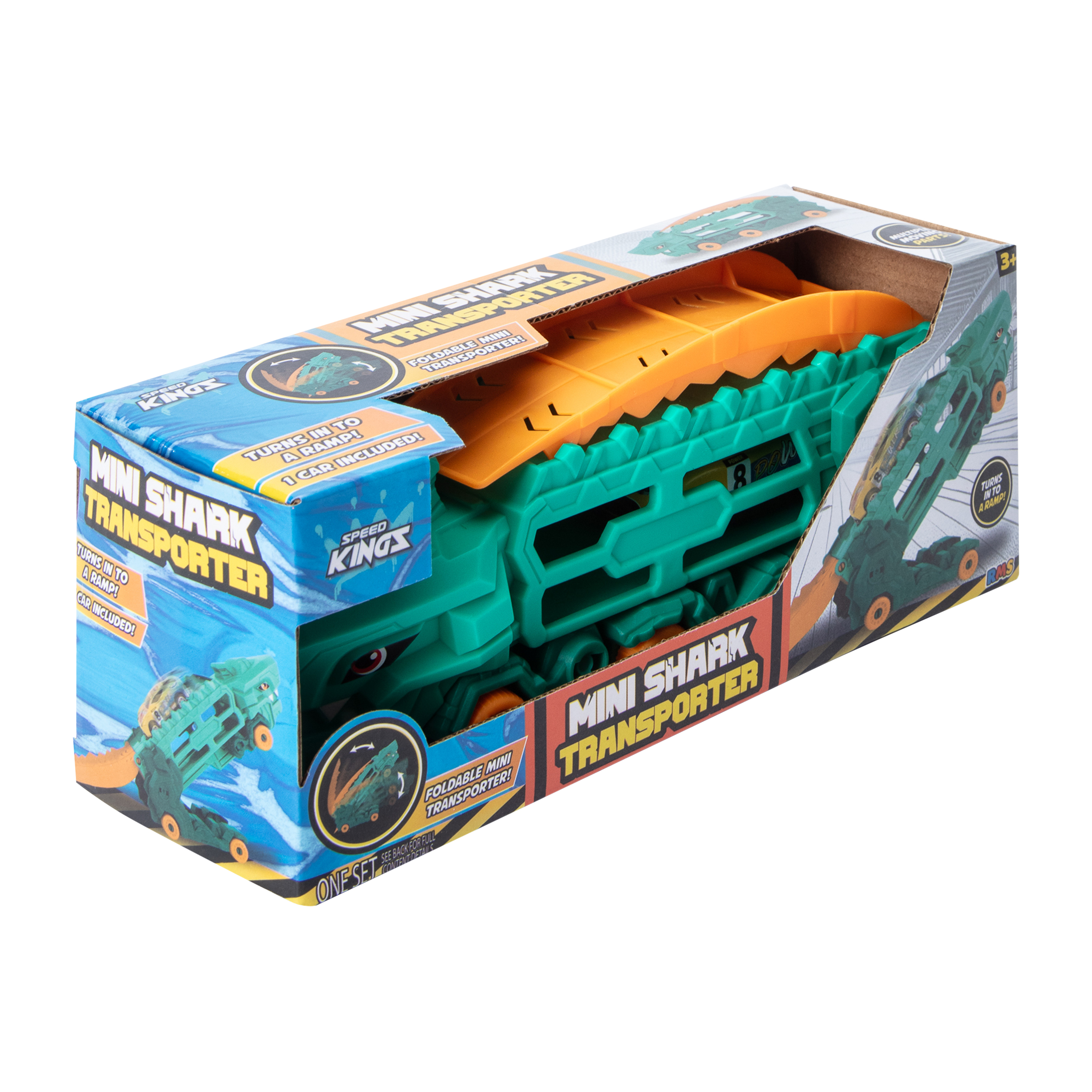 Mini Shark Transporter Toy Set