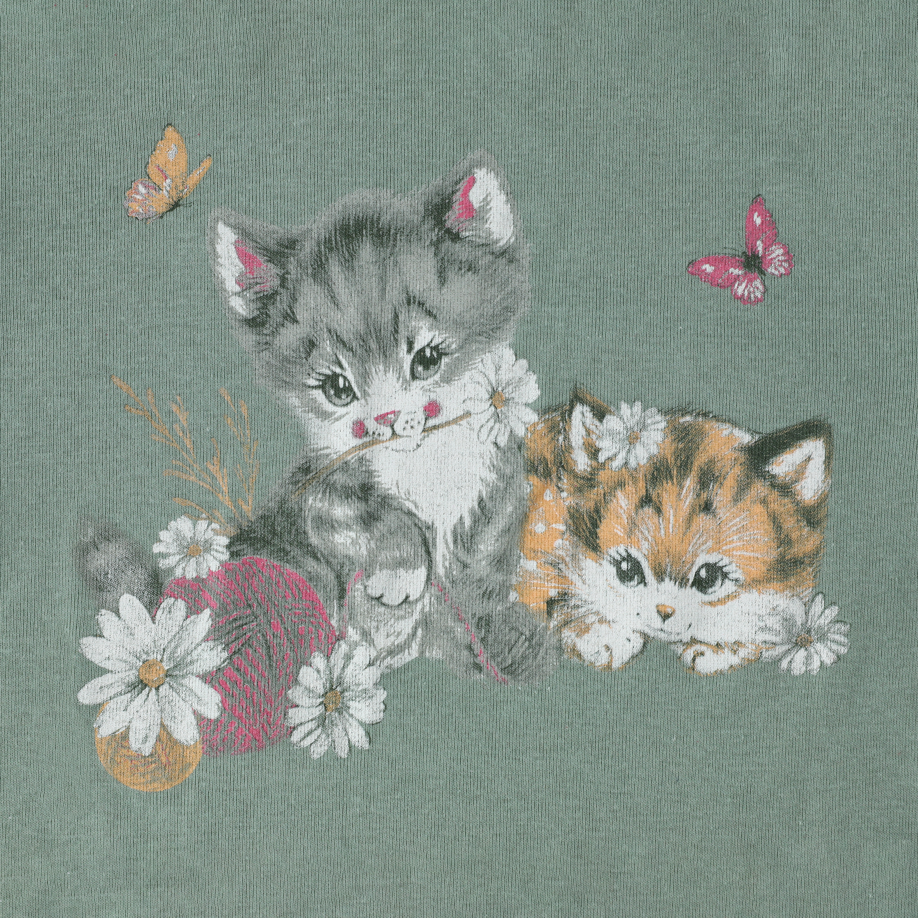 Juniors Kittens Graphic Tee
