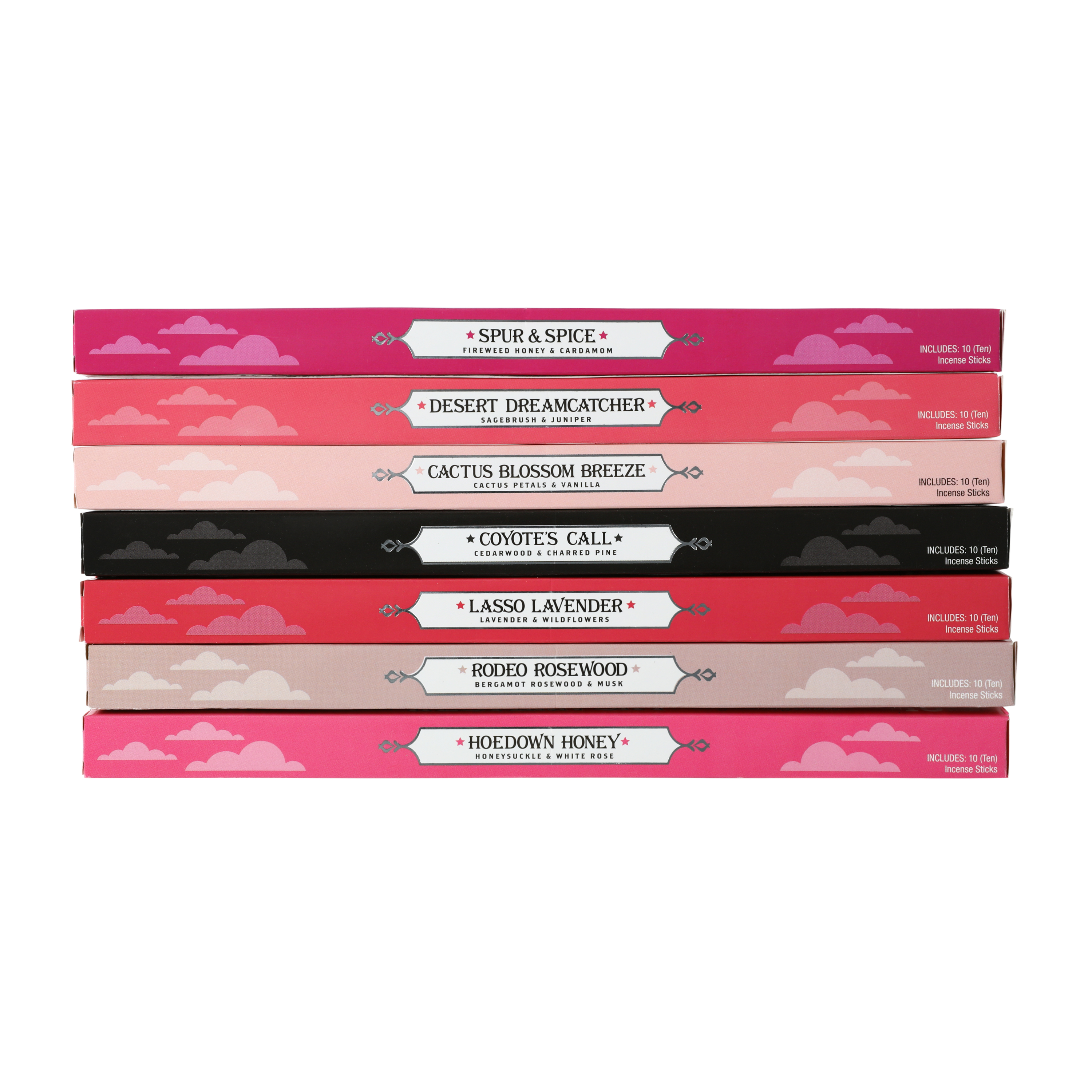 Western Sky Incense Variety 70-Count Pack