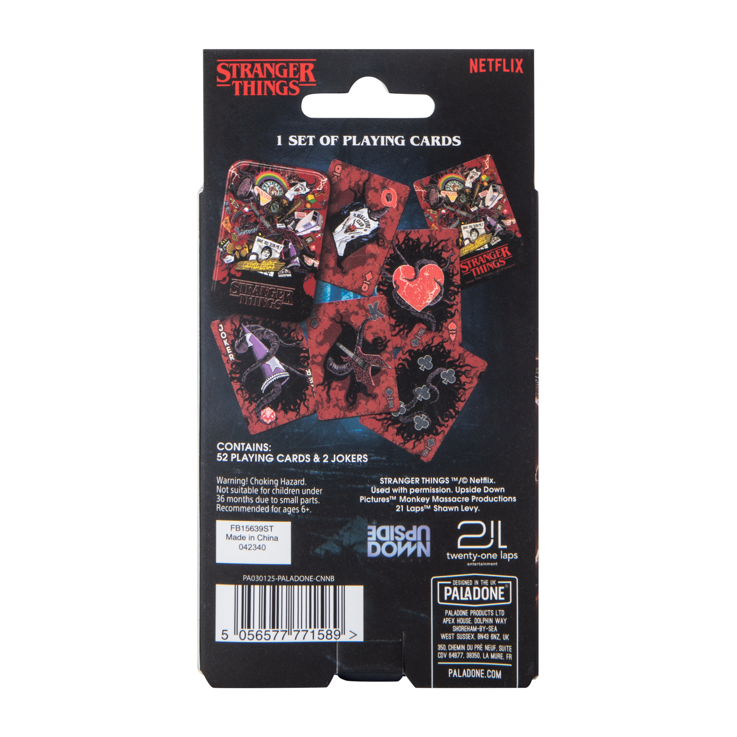 Stranger Things Playing Cards 1-Set