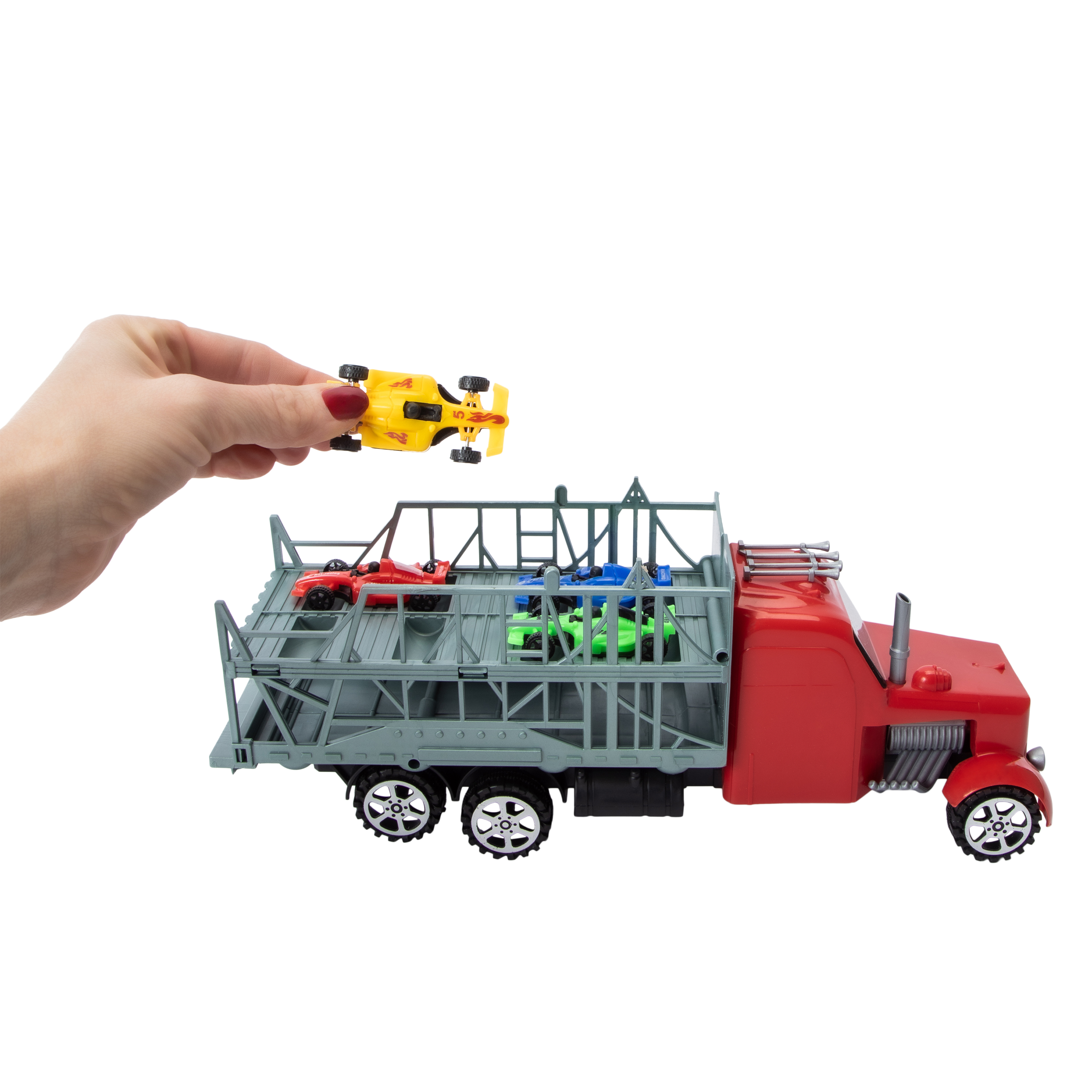 Toy Transporter Truck Set