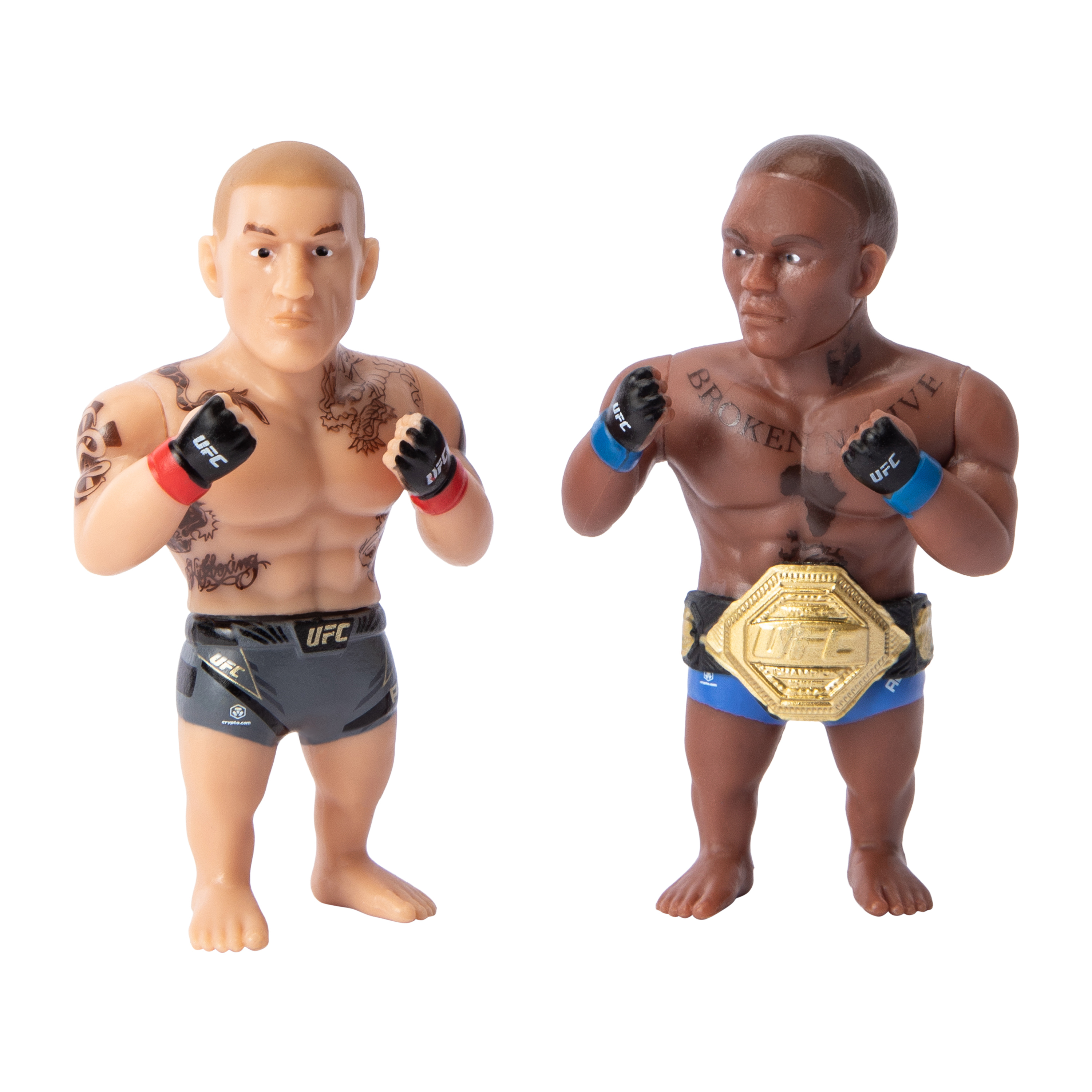 UFC Octagon Fighters Collectible Fights Figures 2-Pack (Styles May