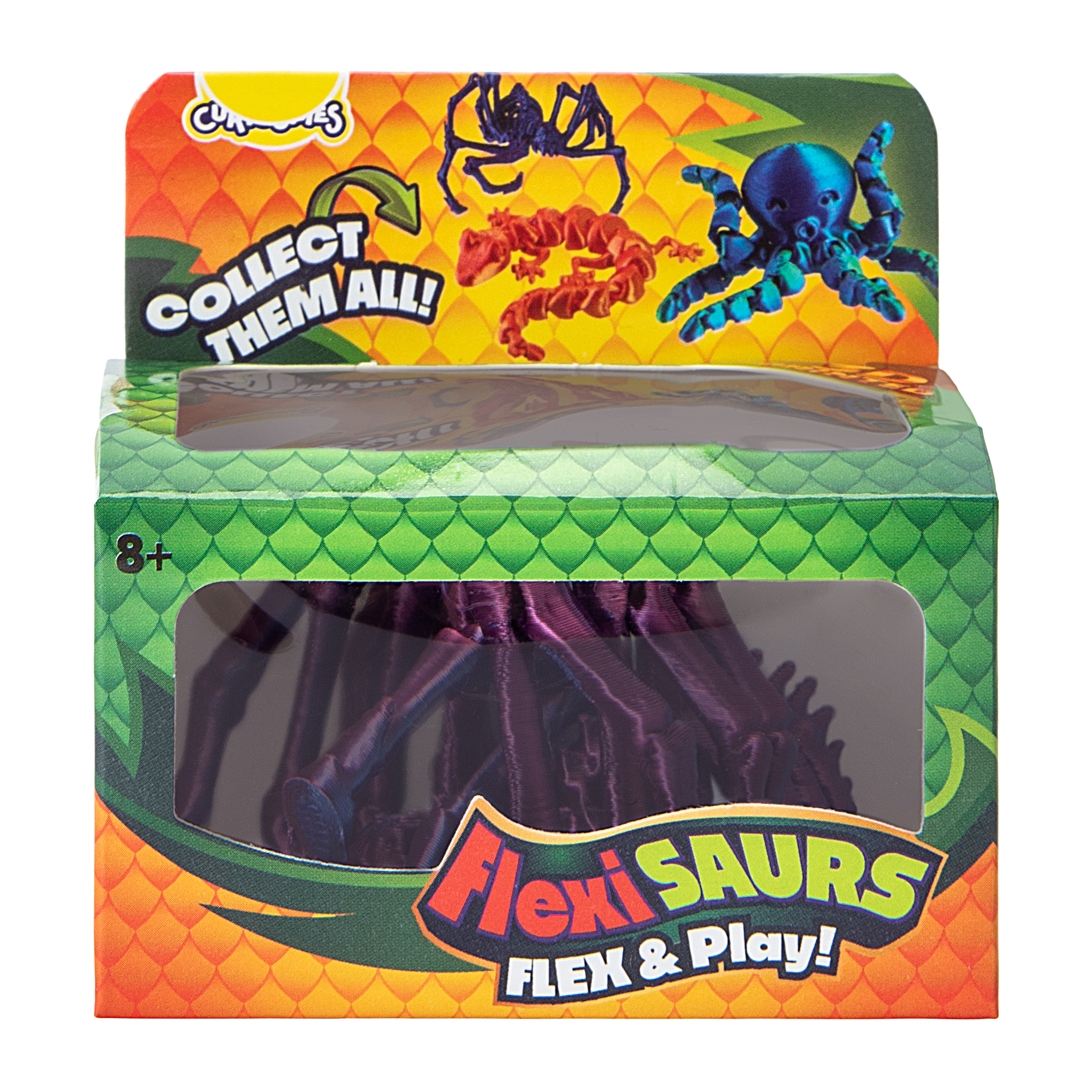 ORB Curiosities™ Flexisaurs Toy (Styles May Vary)