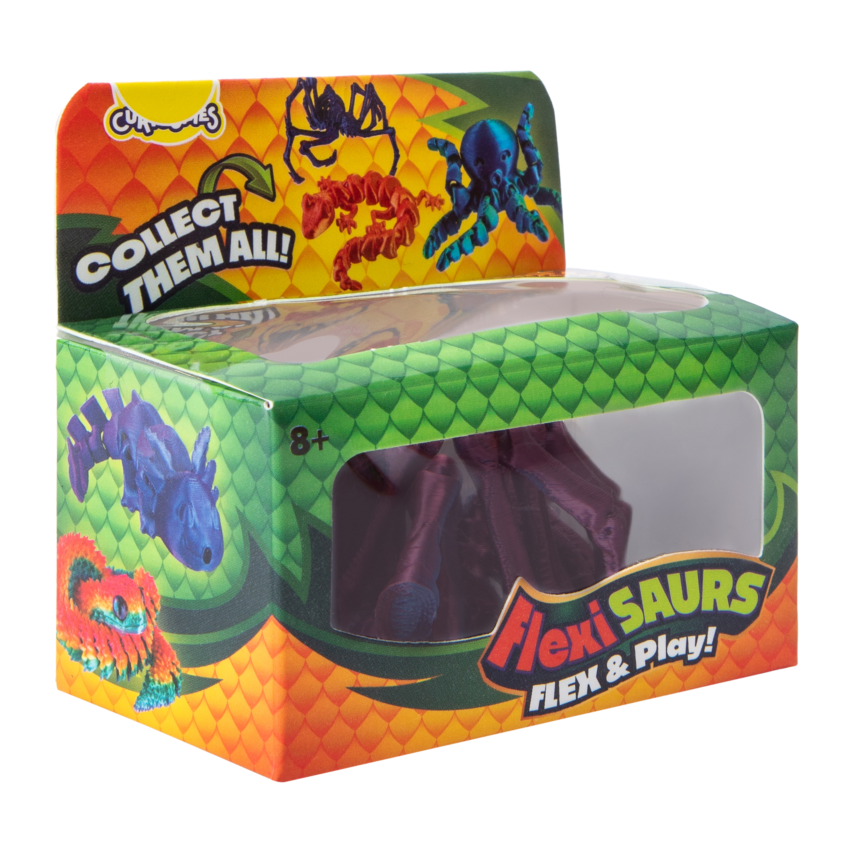 ORB Curiosities™ Flexisaurs Toy (Styles May Vary)