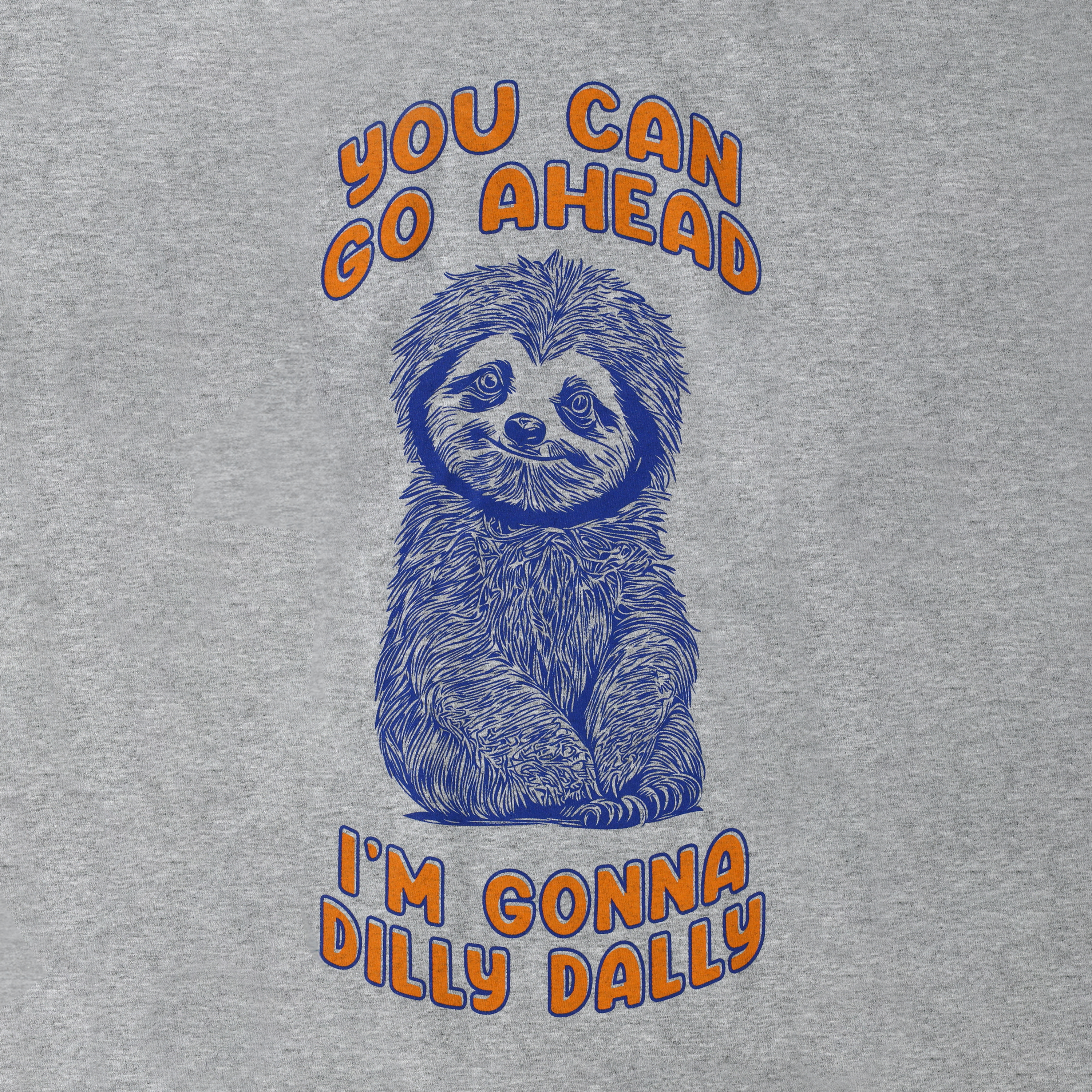 Sloth Dilly Dally Graphic Tee