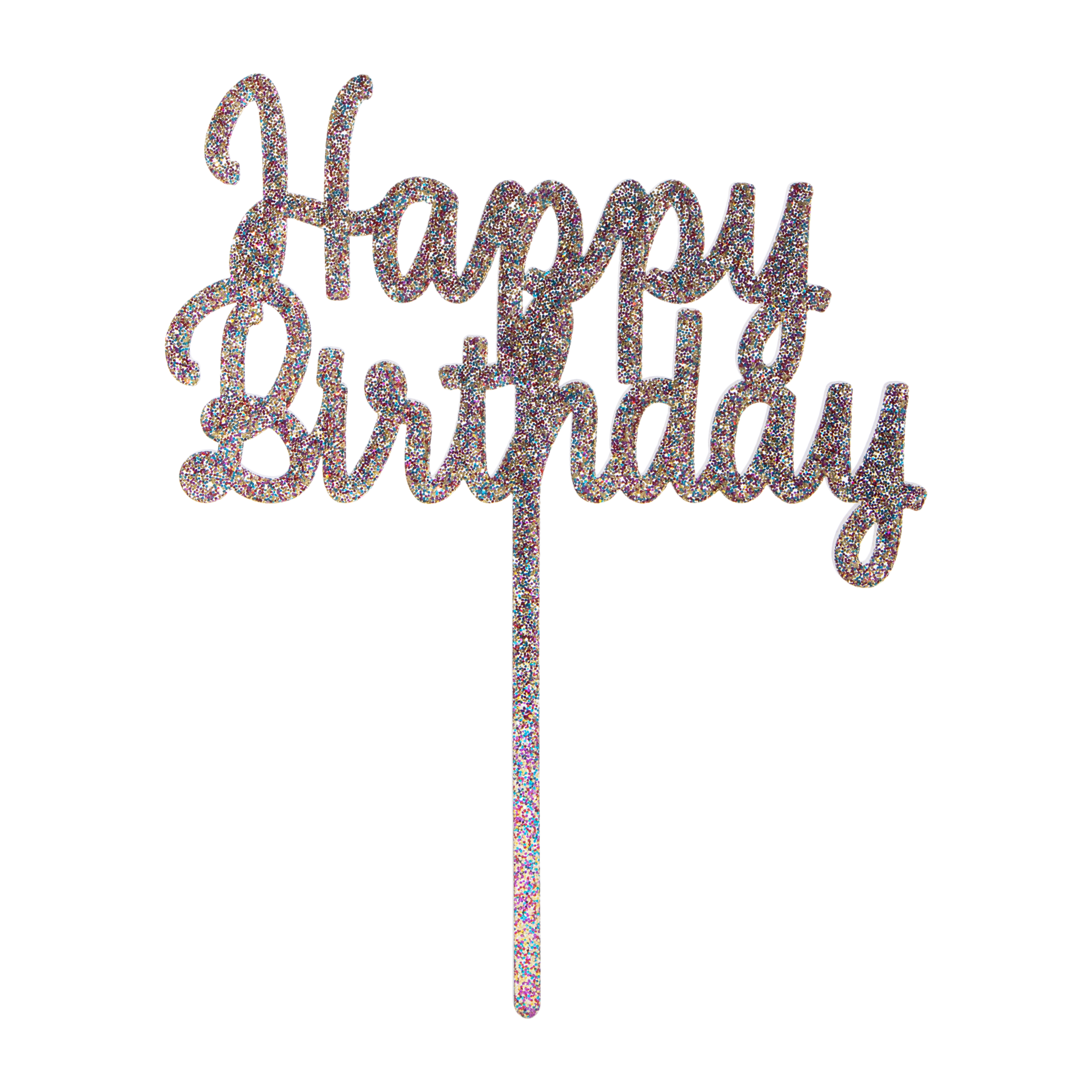 Happy Birthday Cake Topper