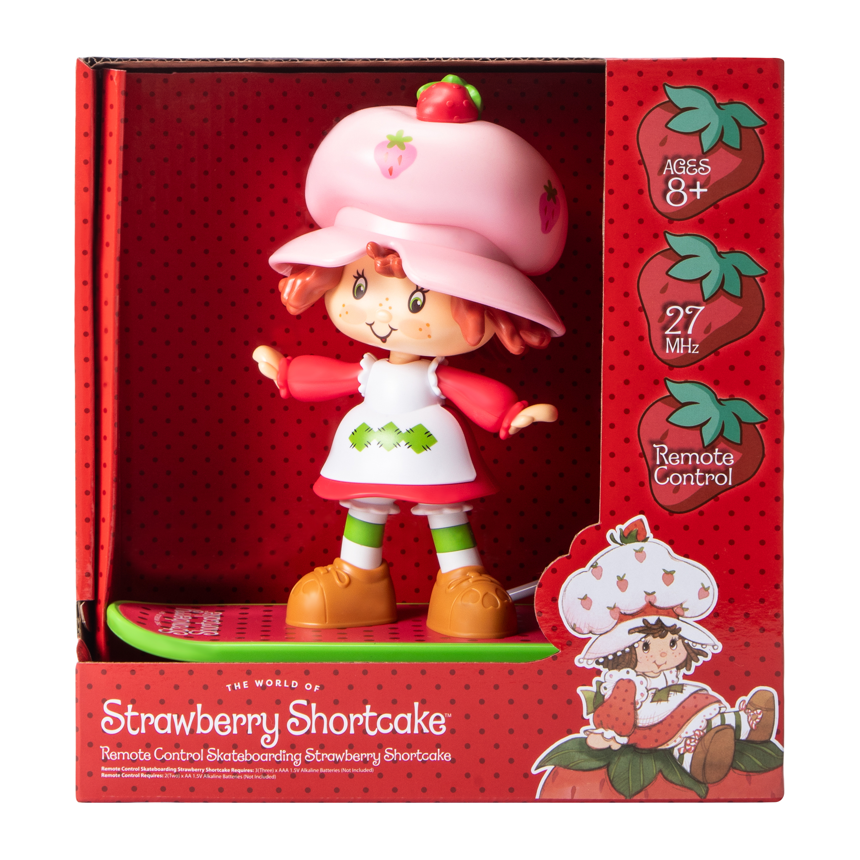 Strawberry Shortcake™ Remote Control Skateboarding Strawberry Shortcake