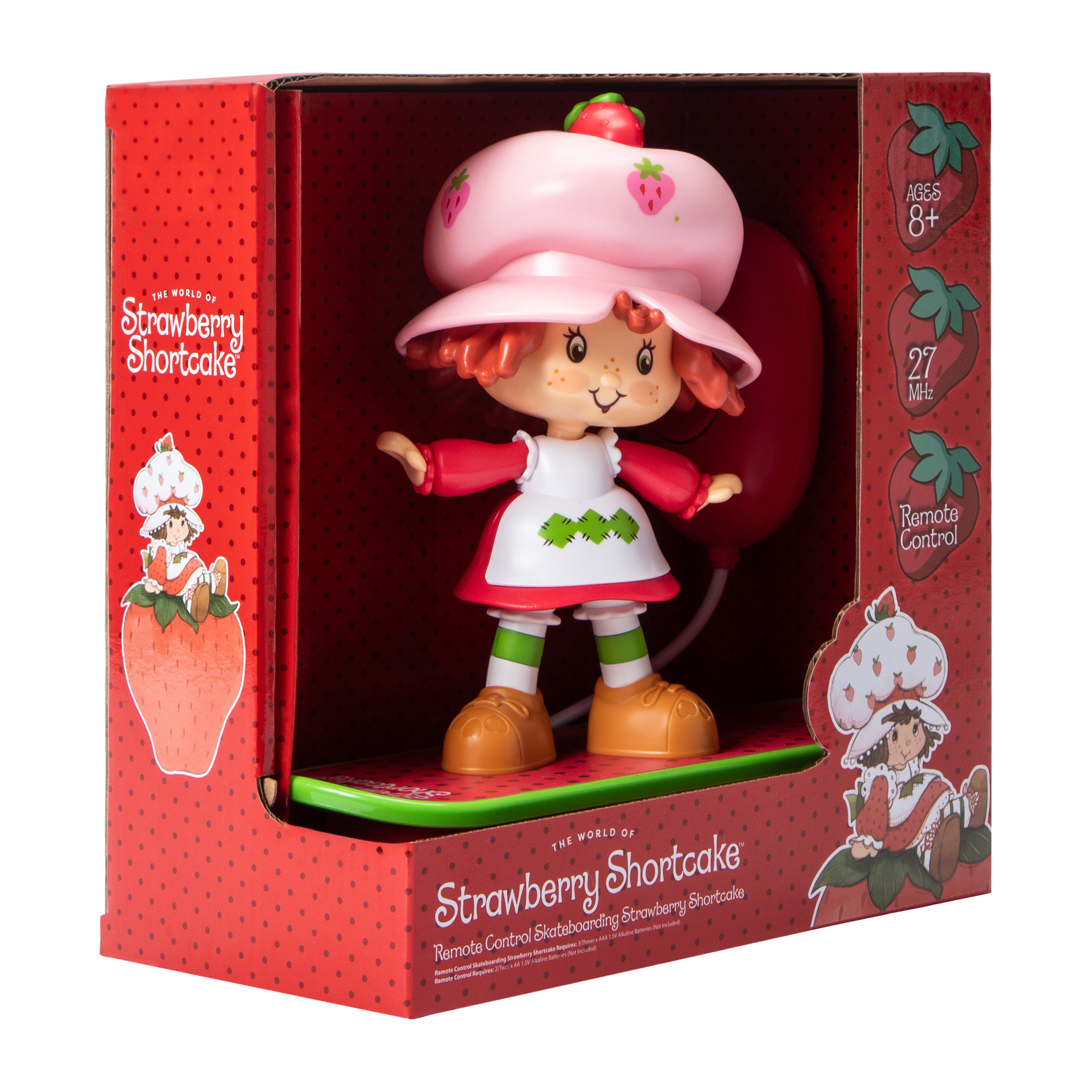 Strawberry Shortcake™ Remote Control Skateboarding Strawberry Shortcake