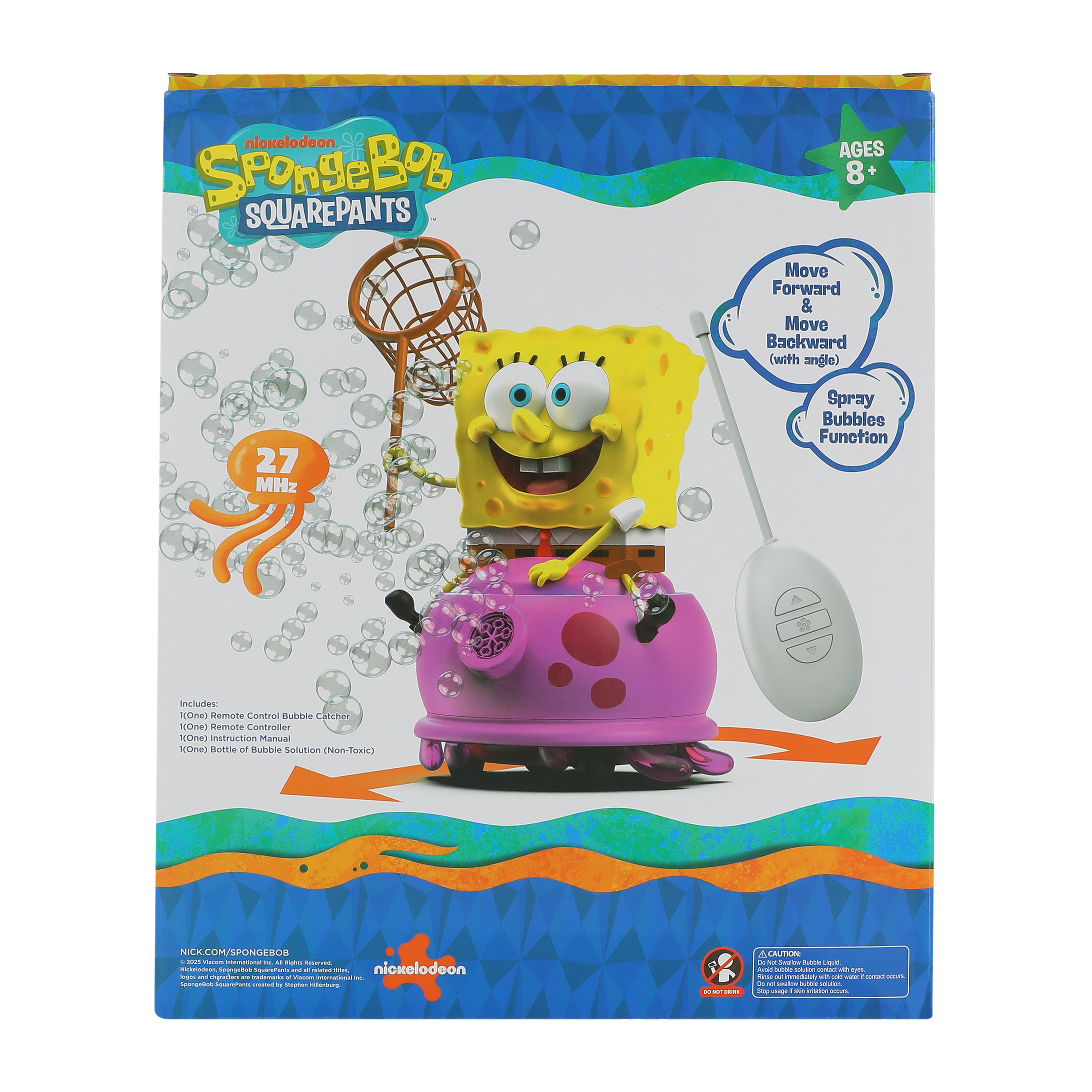 SpongeBob SquarePants™ SpongeBob RC Bubble Catcher | Five Below, image size:3000x3000