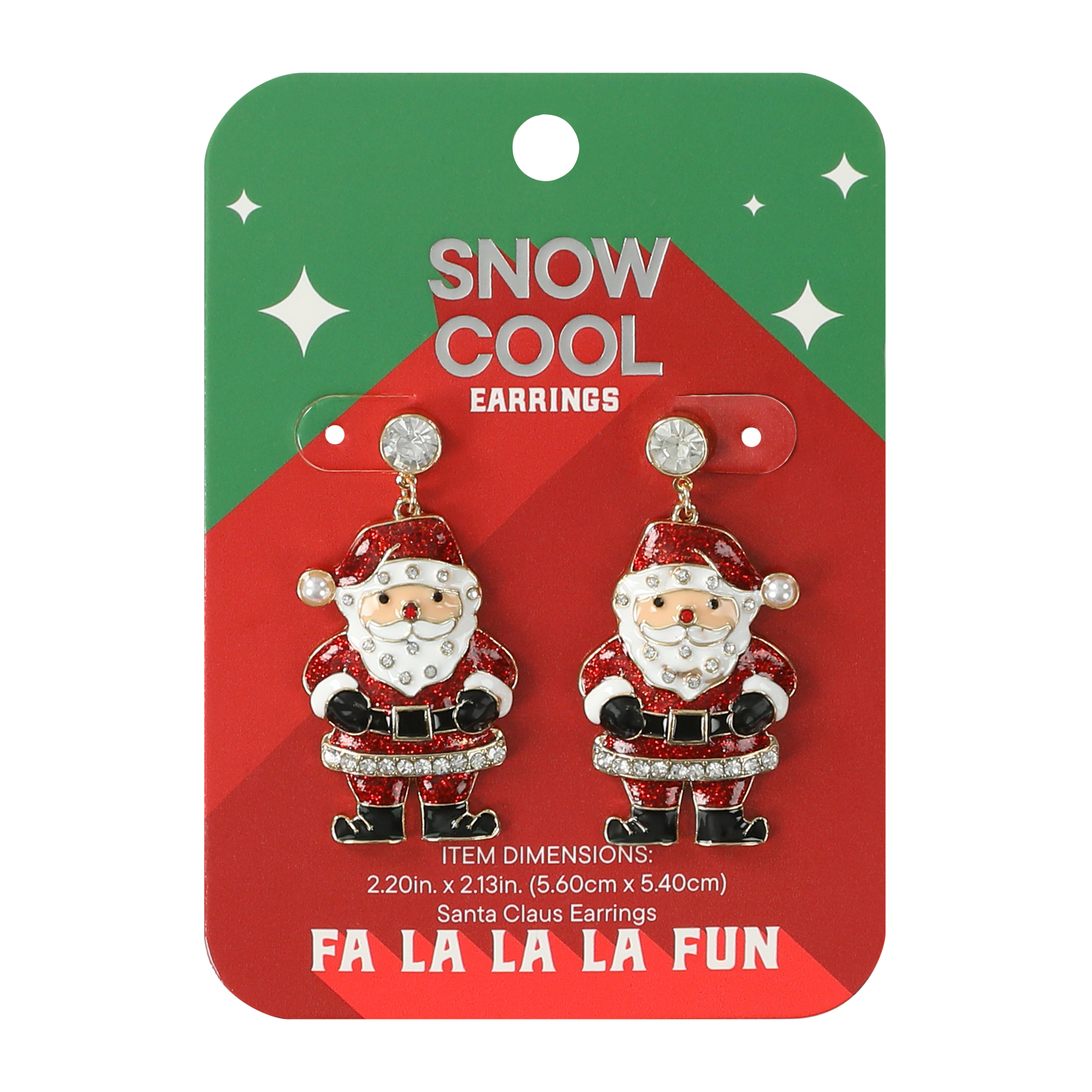 Christmas Novelty Santa Earrings