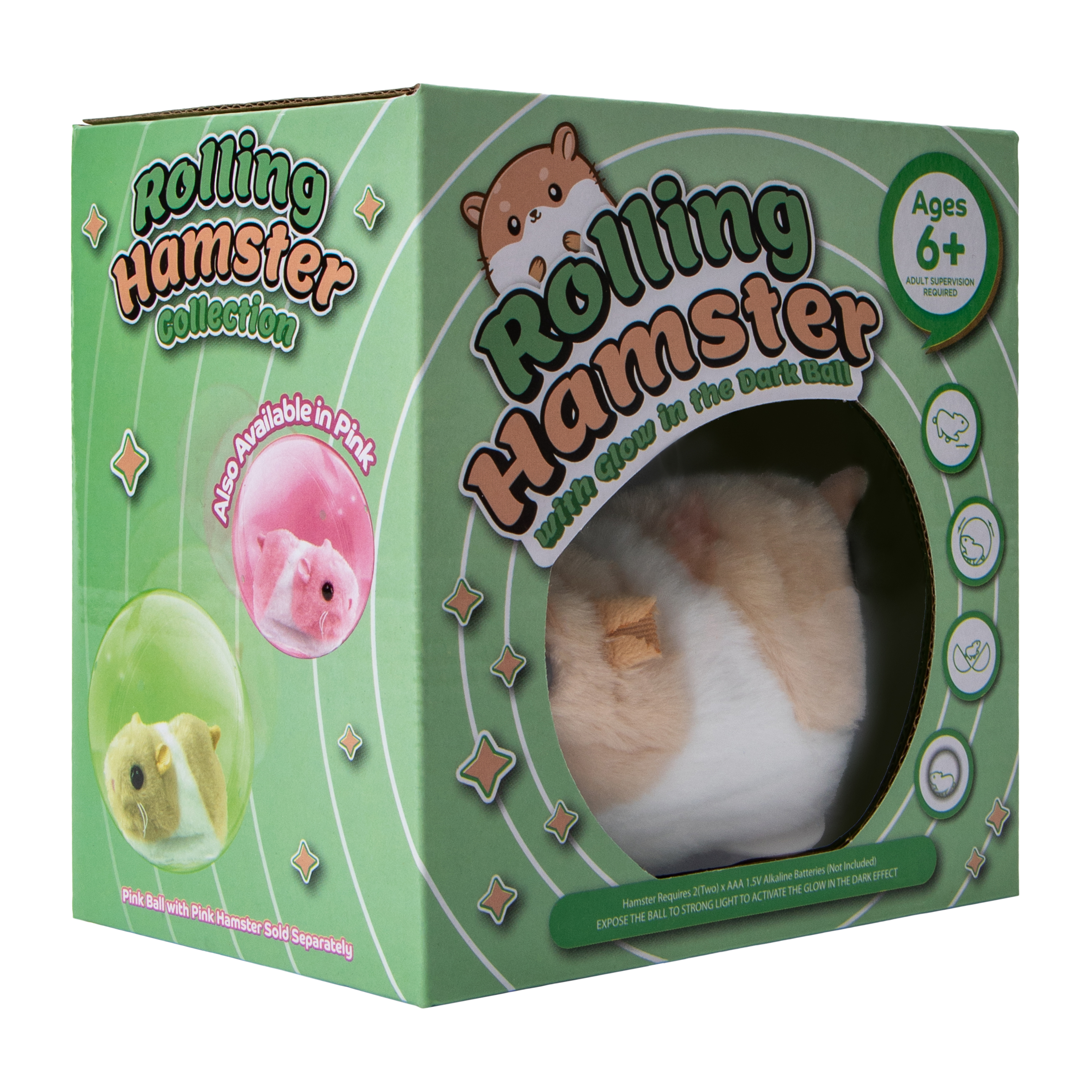 Rolling Hamster Toy
