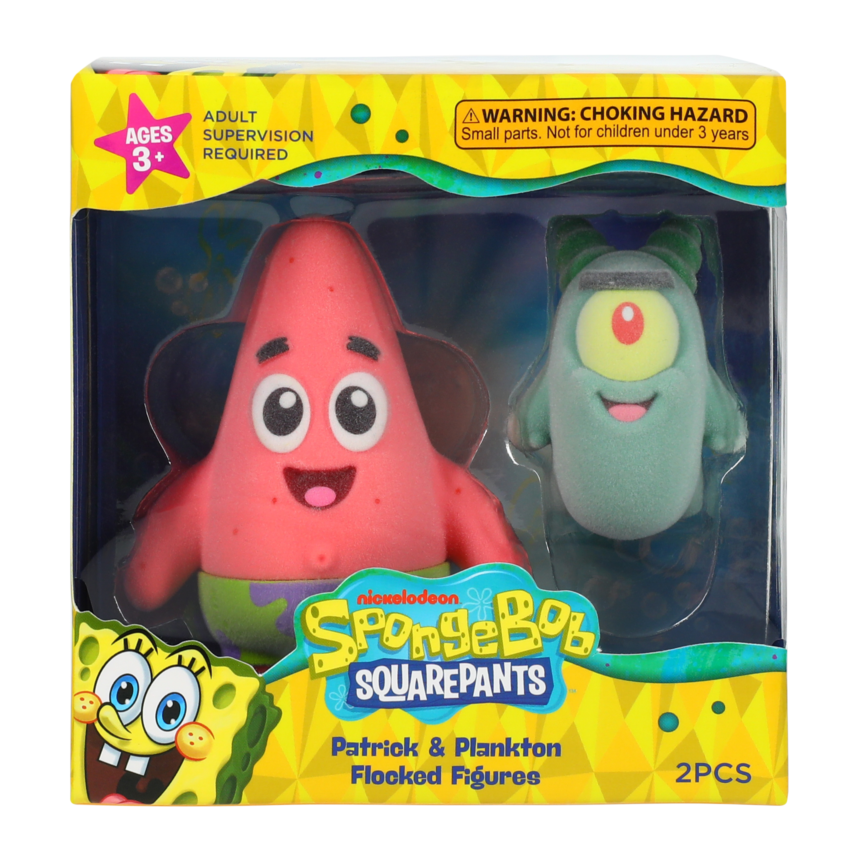 SpongeBob SquarePants™ Flocked Figures 2-Pack
