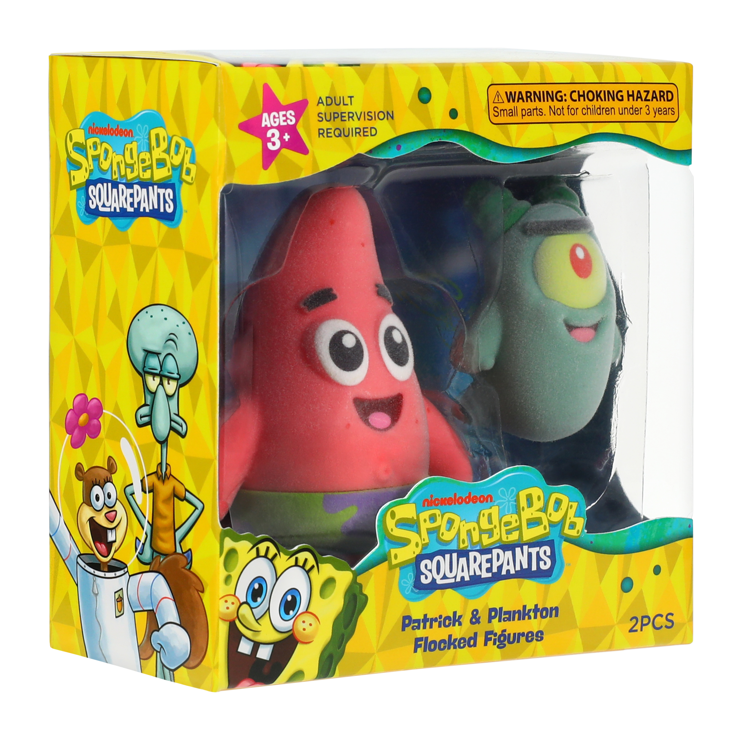 SpongeBob SquarePants™ Flocked Figures 2-Pack
