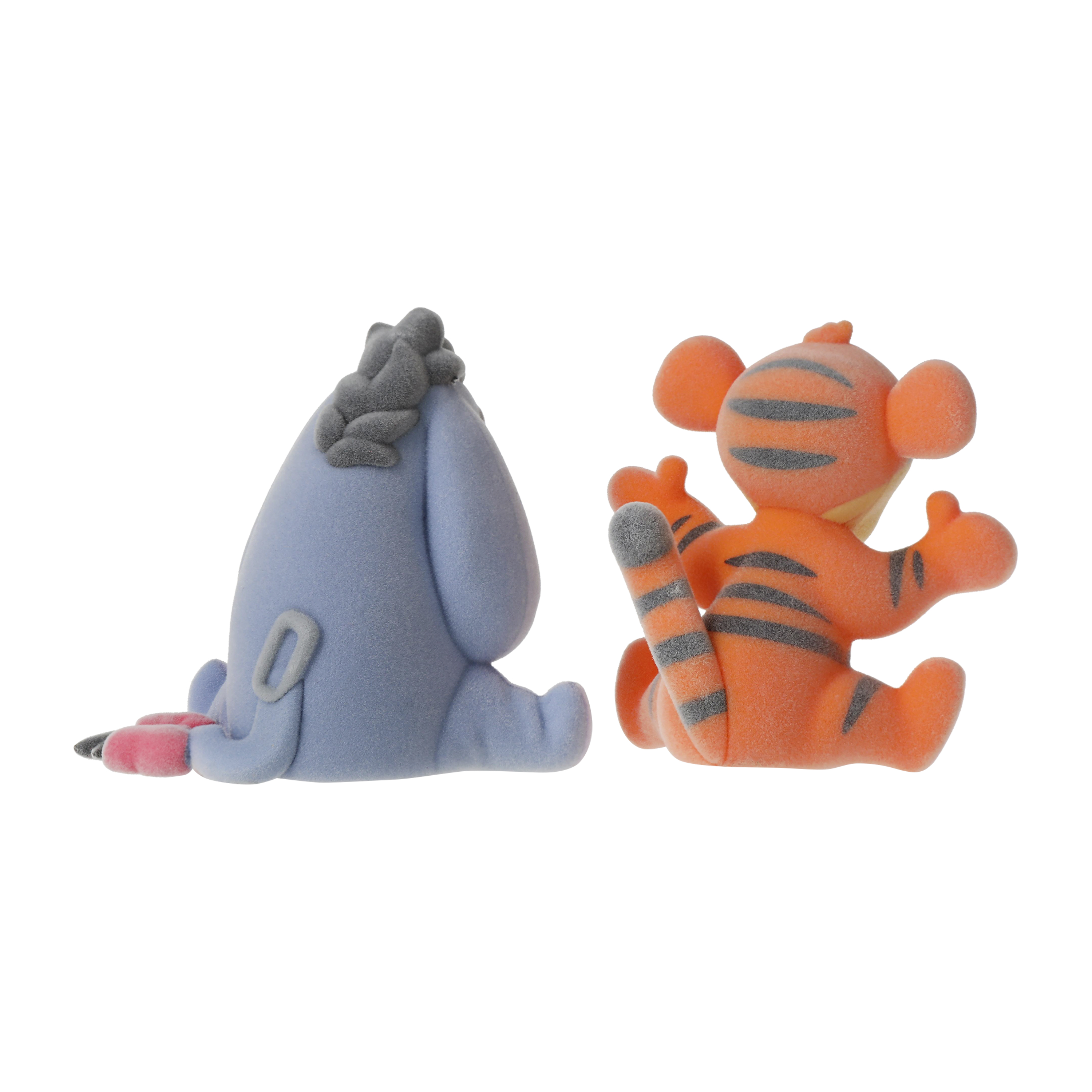 Disney Winnie The Pooh Flocked Figures 2-Pack