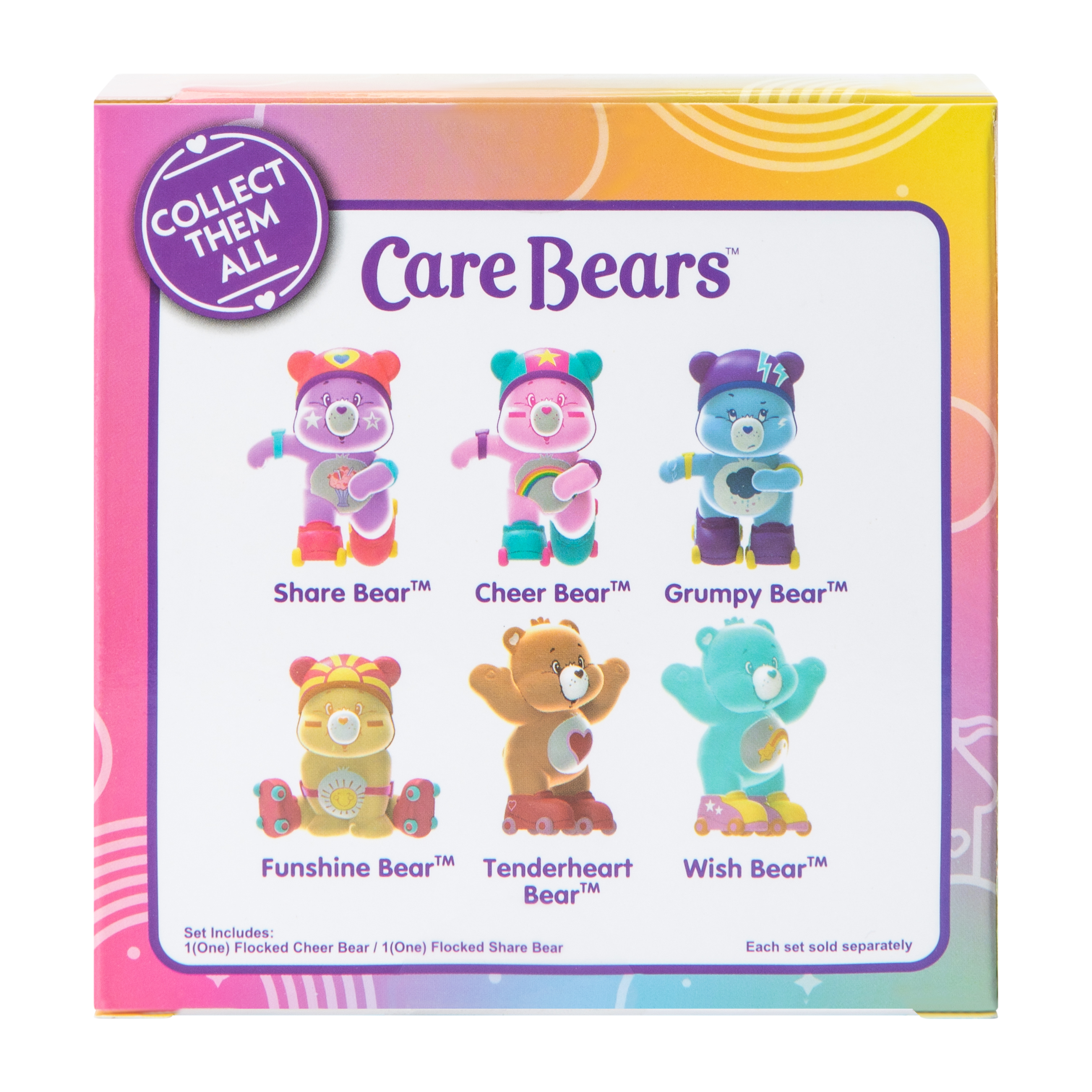 Care Bears™ Flocked  Figures 2-Pack