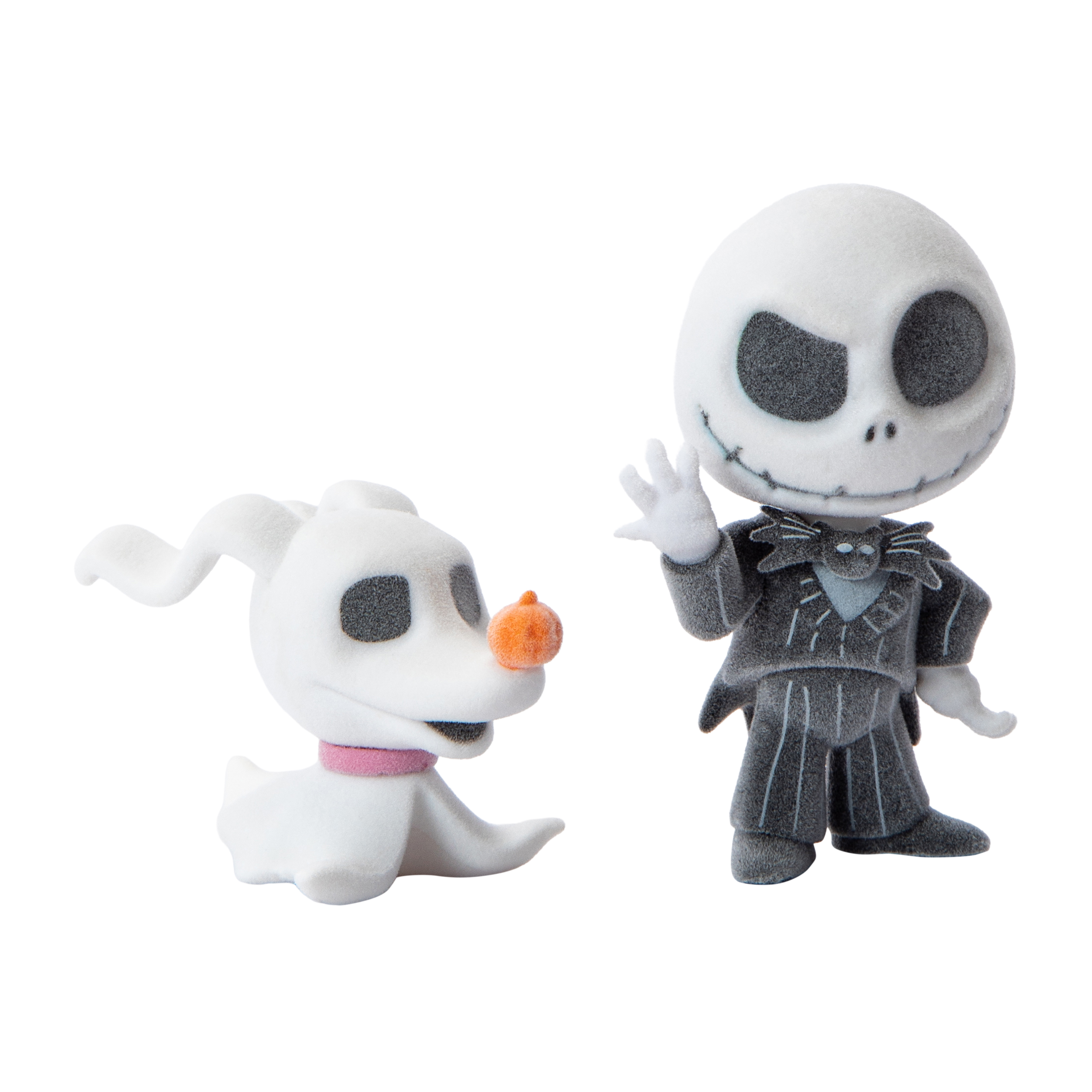 Disney Tim Burton's The Nightmare Before Christmas Flocked Figures