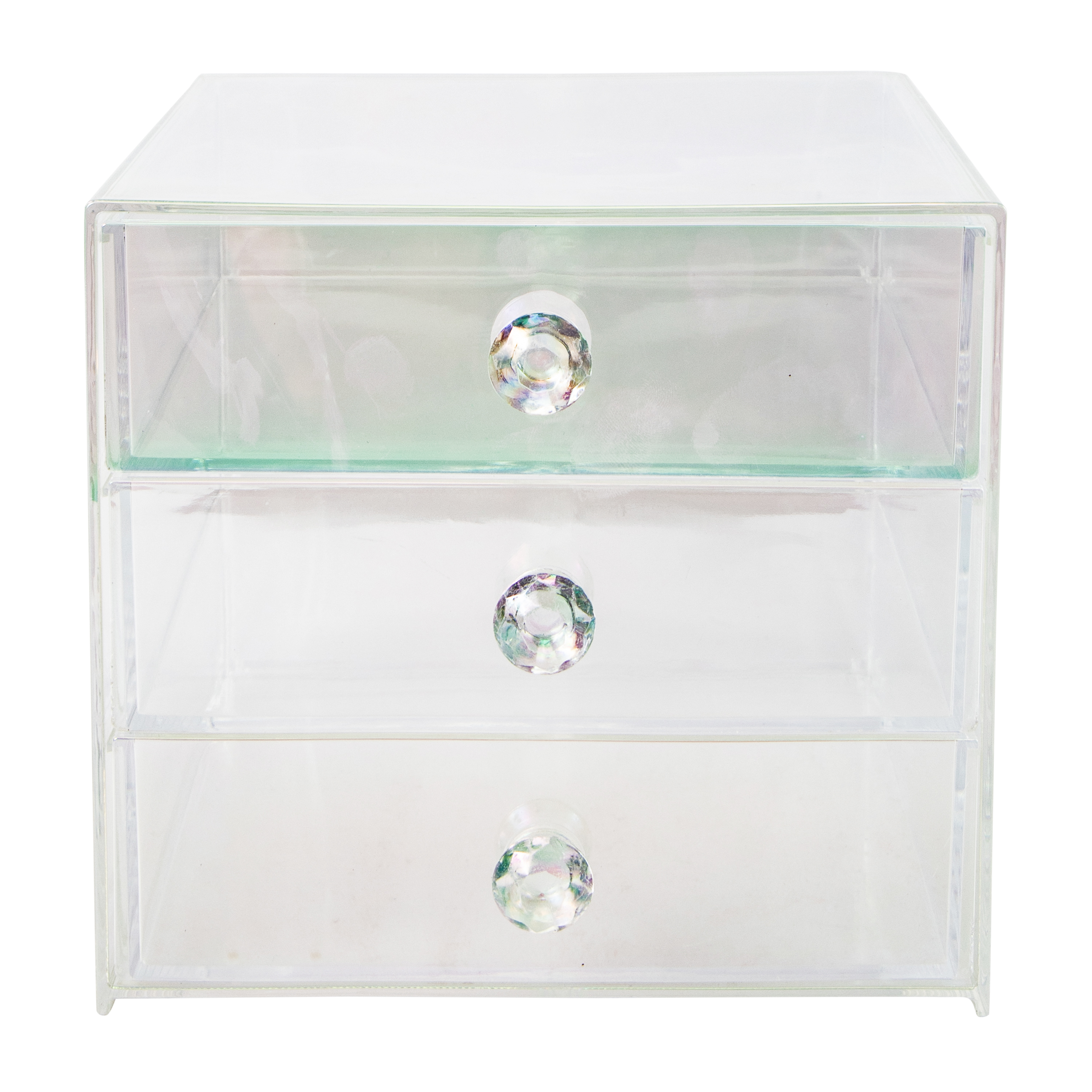 Iridescent Cosmetic Storage Drawers