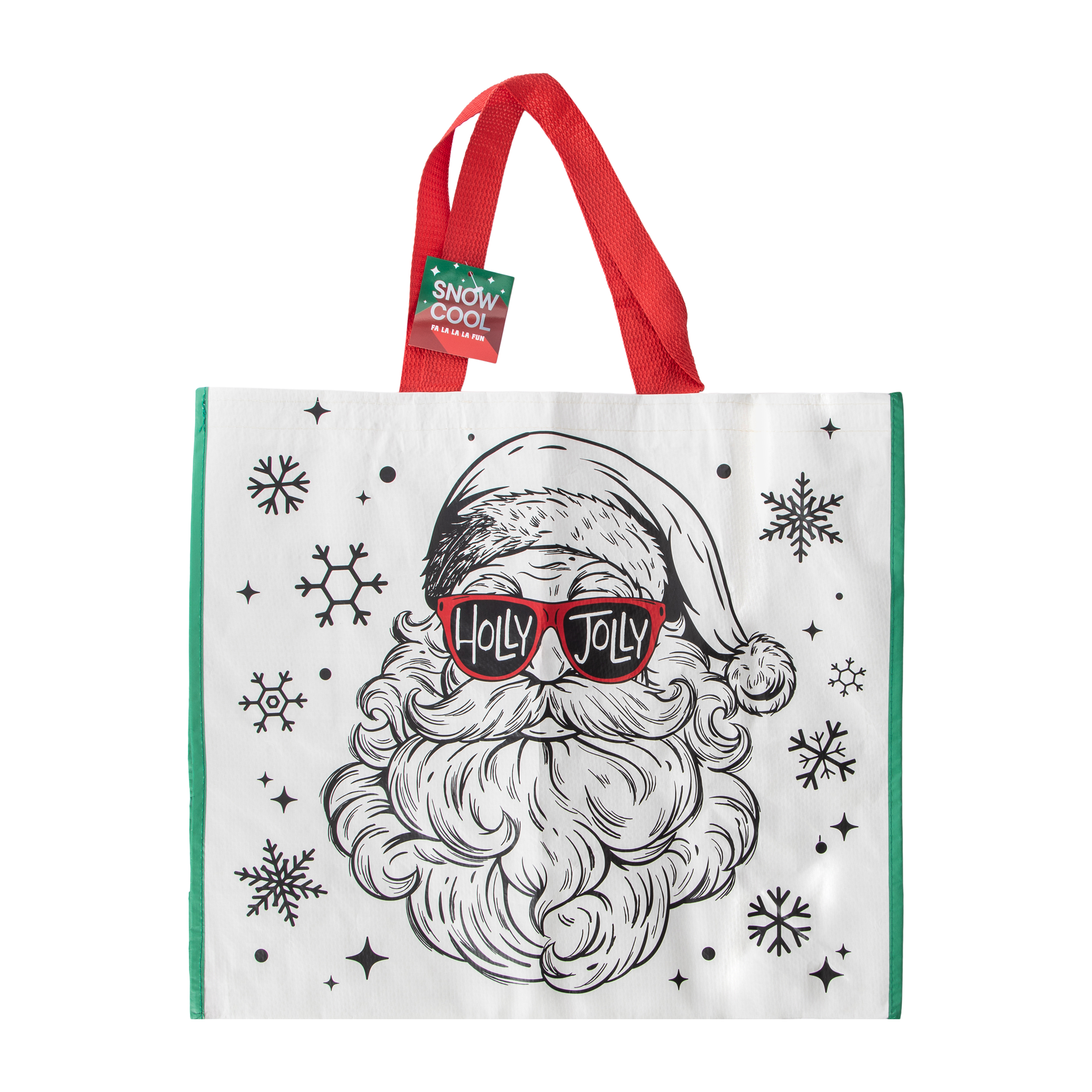 Christmas-Themed Tote Bag