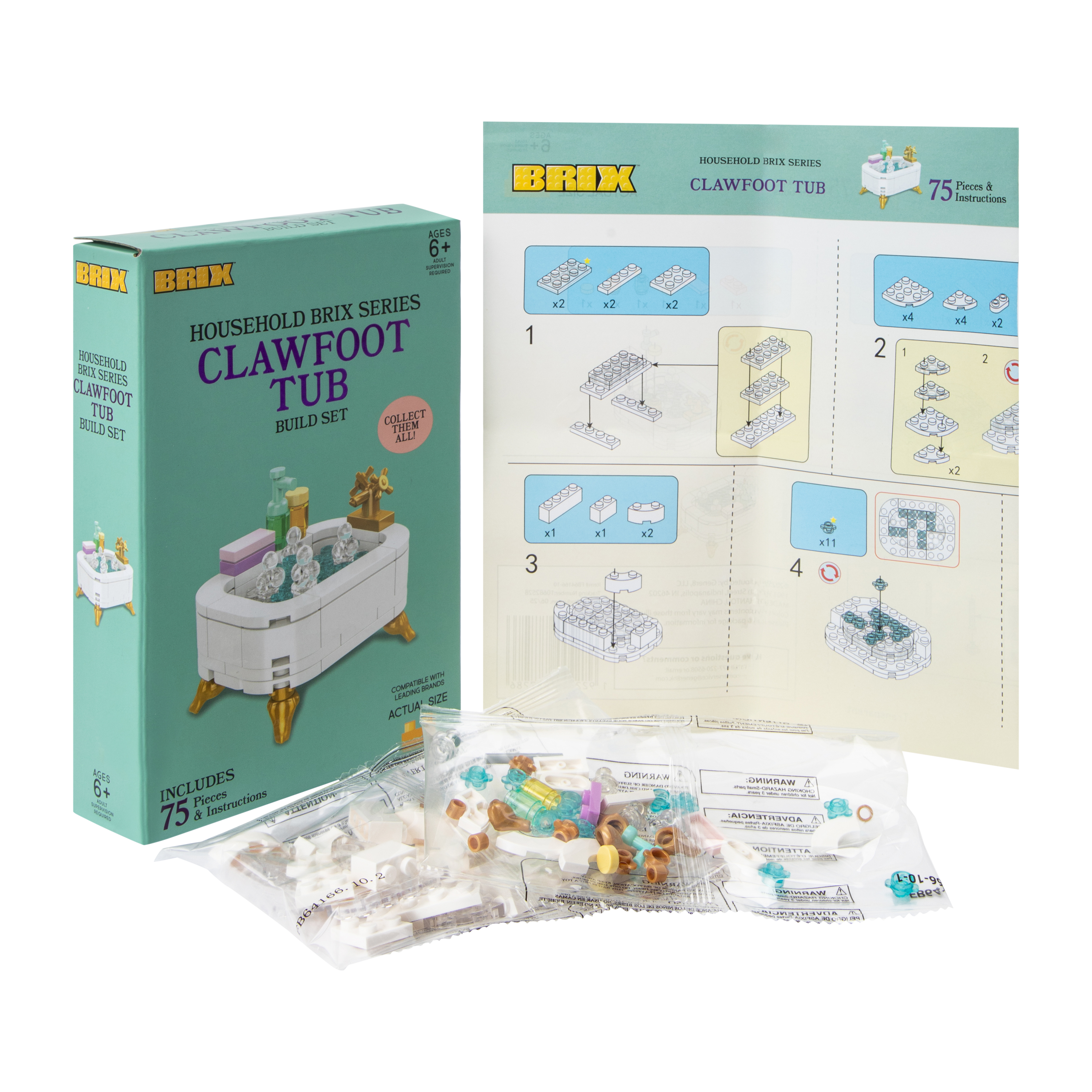 Household Appliances Brix Building Blocks Set