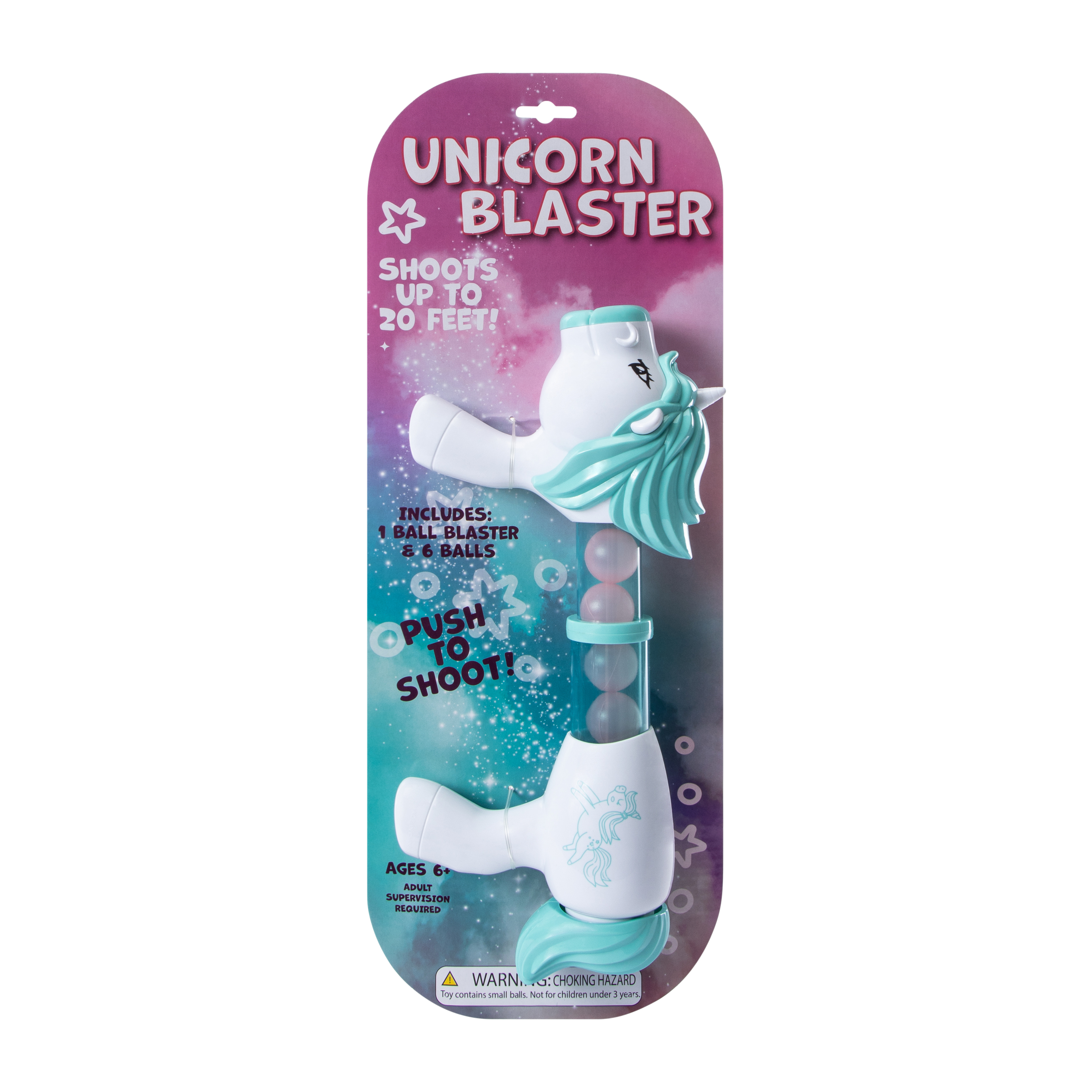 unicorn blaster foam ball shooter