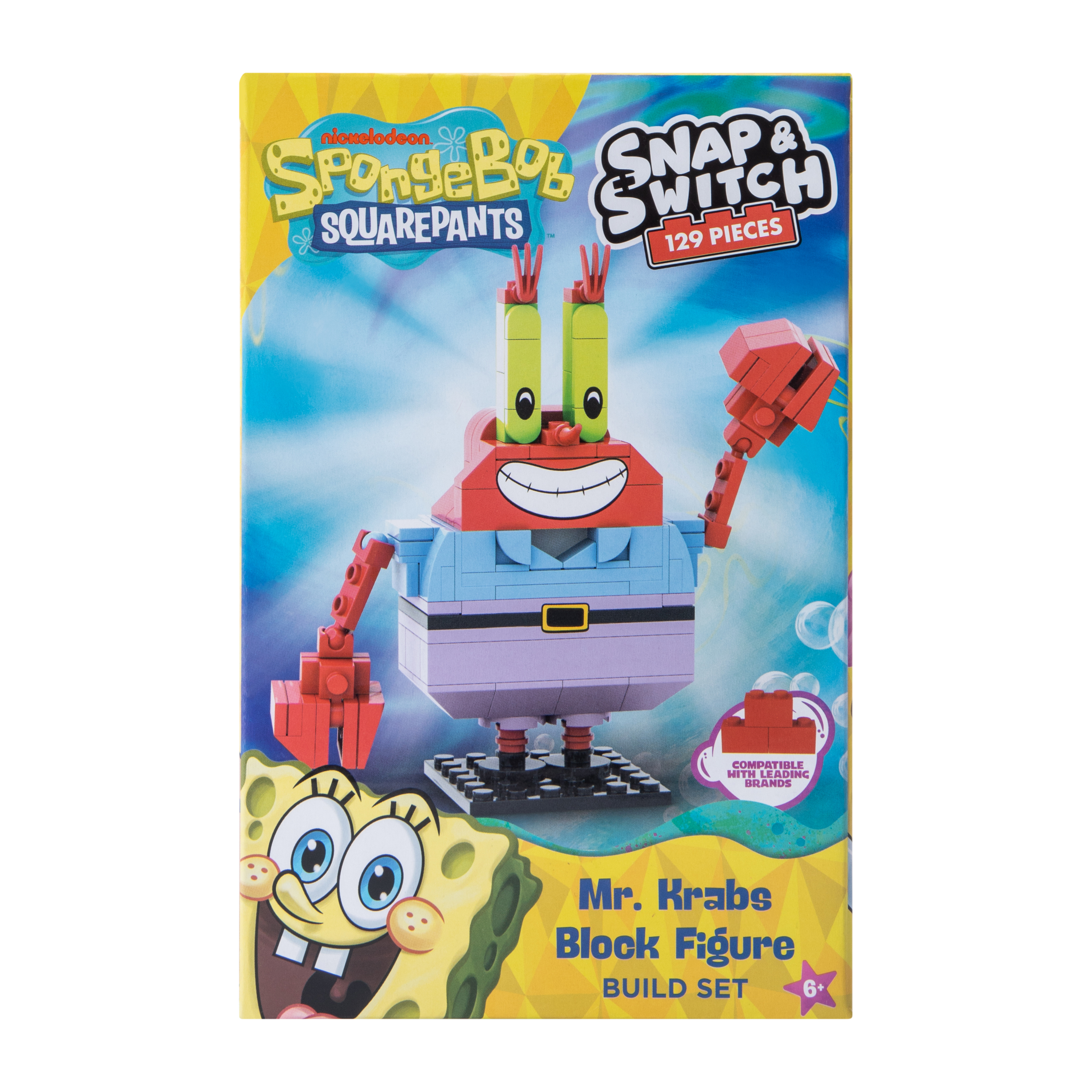 SpongeBob SquarePants™ Snap & Switch Block Figure Build Set