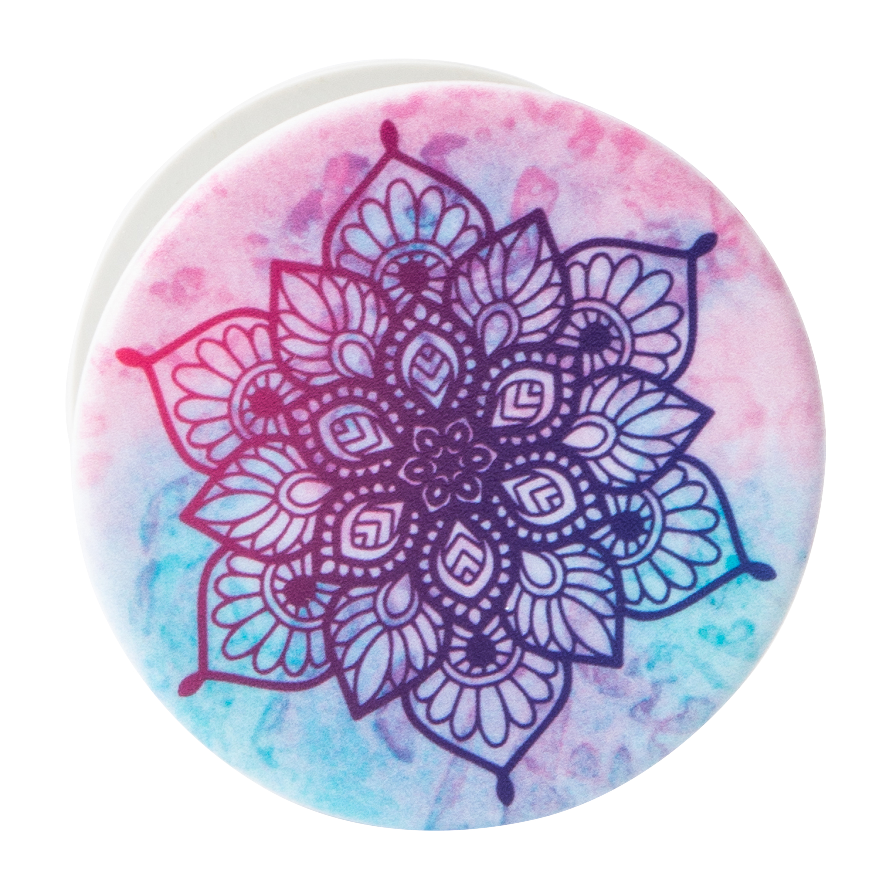 PopSockets: PopGrip voor MagSafe - Uittrekbare Greep en Standaard voor Smartphones en Hoesjes met een Verwisselbare Top - Lavender