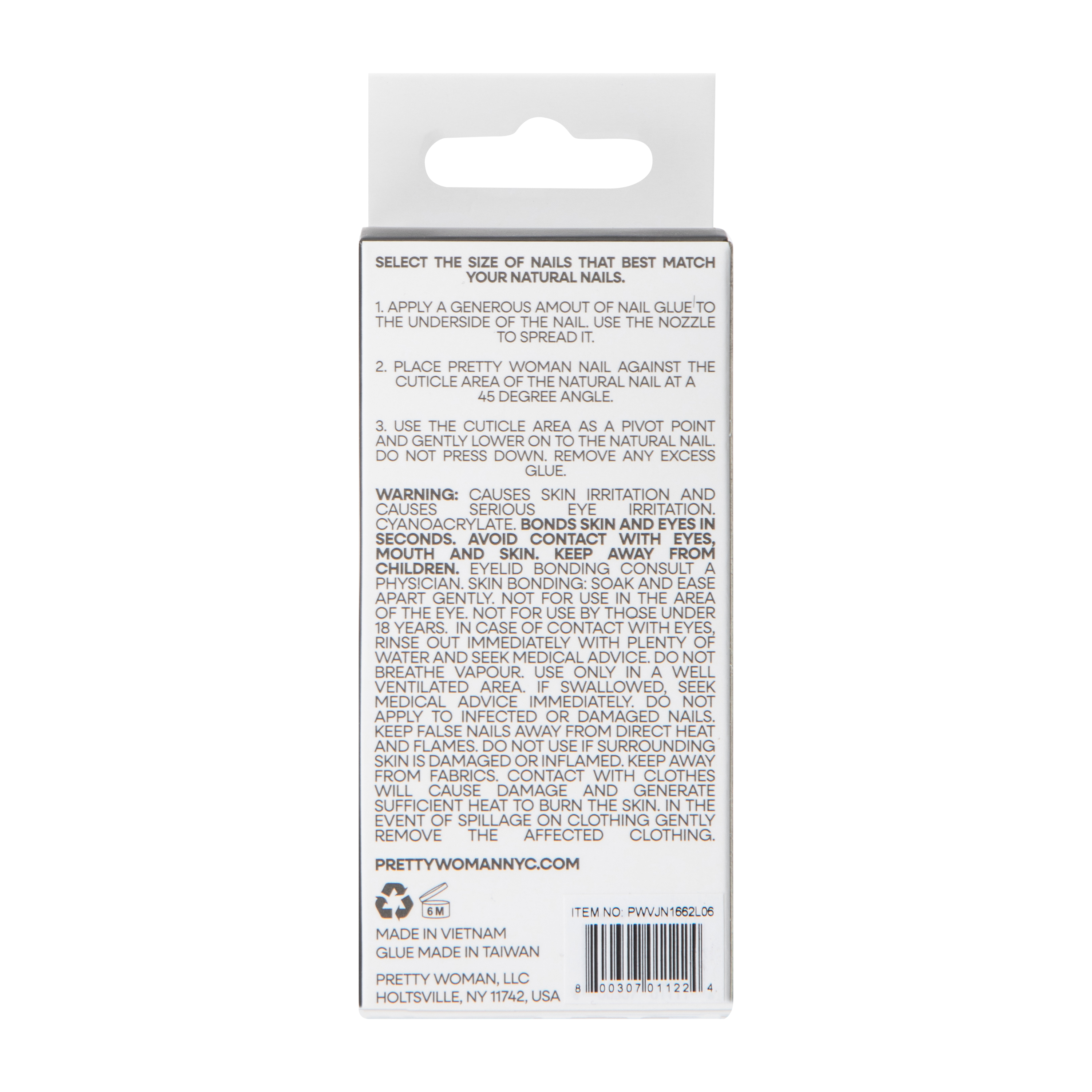 Pretty Woman Luxe  Halloween Faux Nails 24-Count