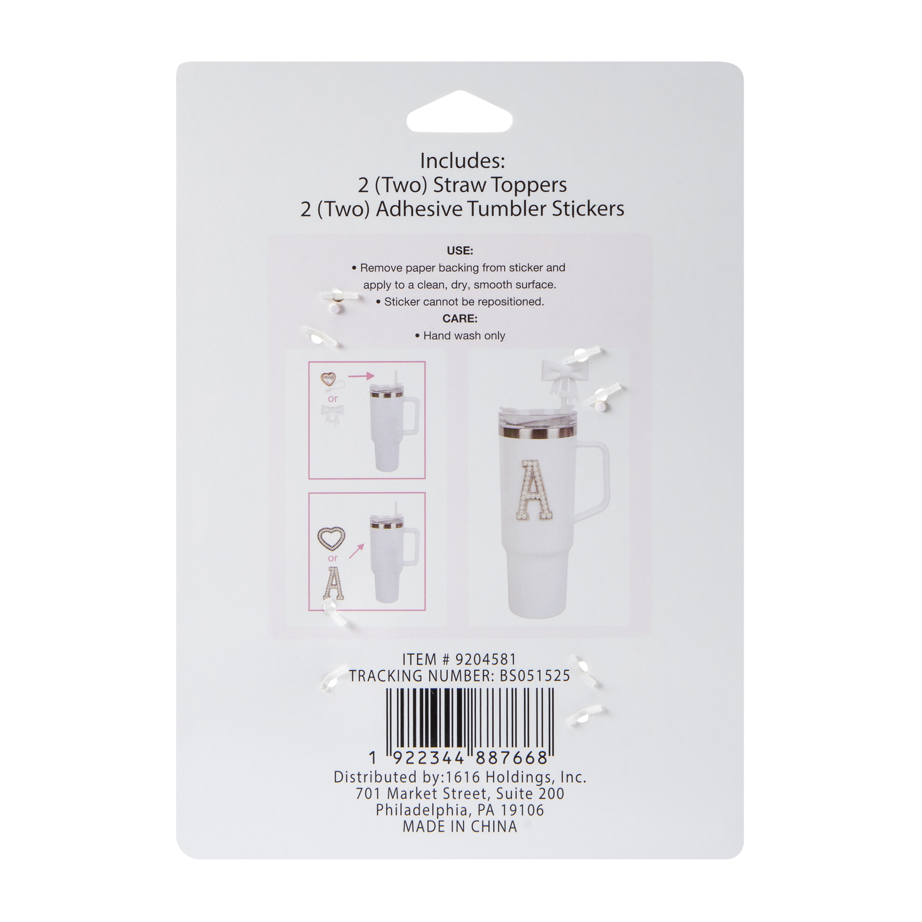 Tumbler Accessory Set