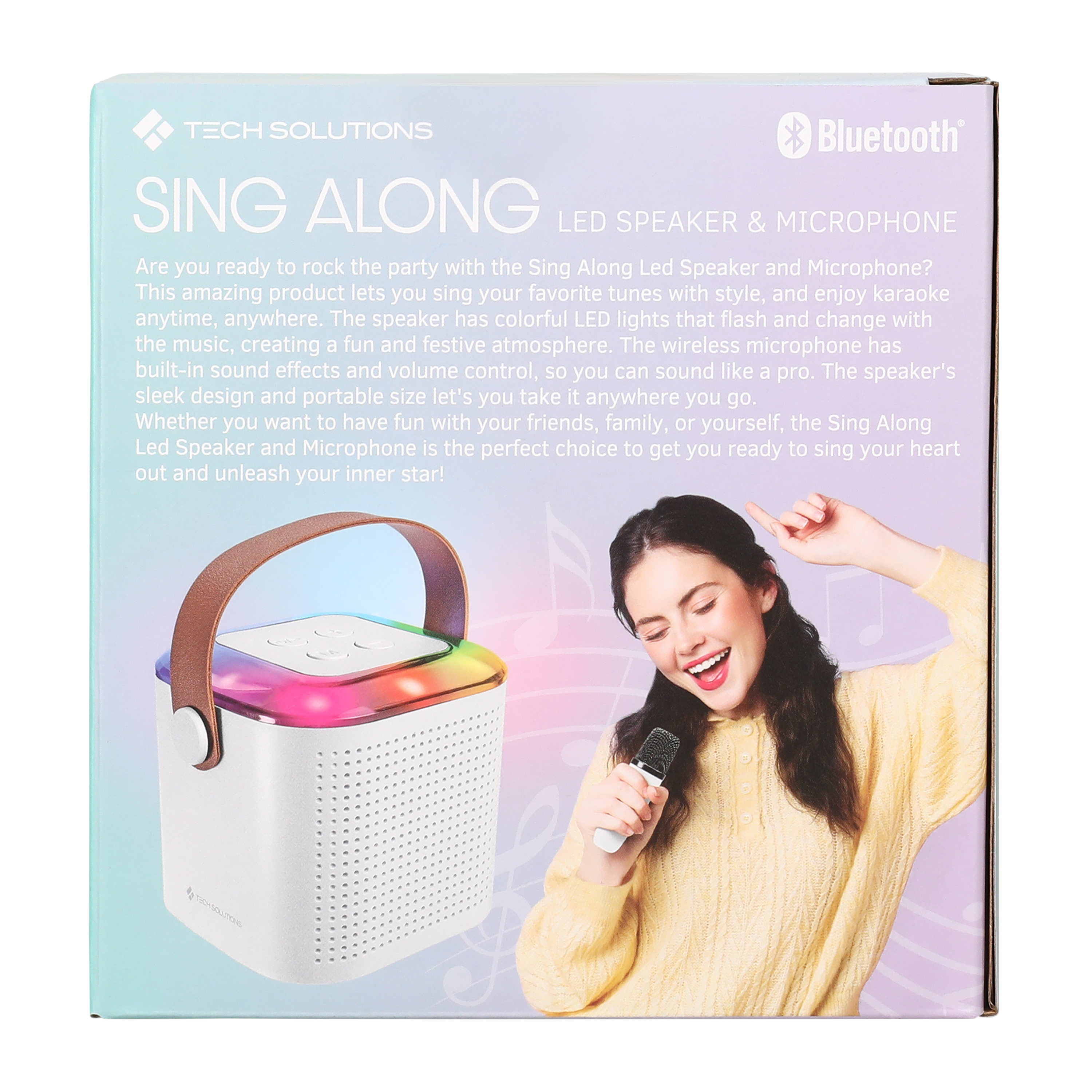 Sing Along LED Speaker & Microphone Set